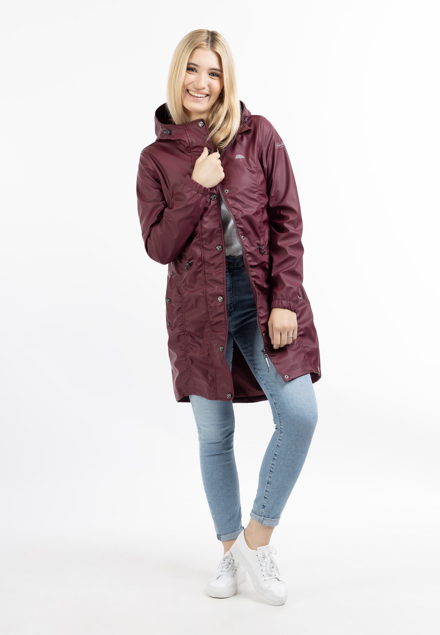 Schmuddelwedda women's rain coat