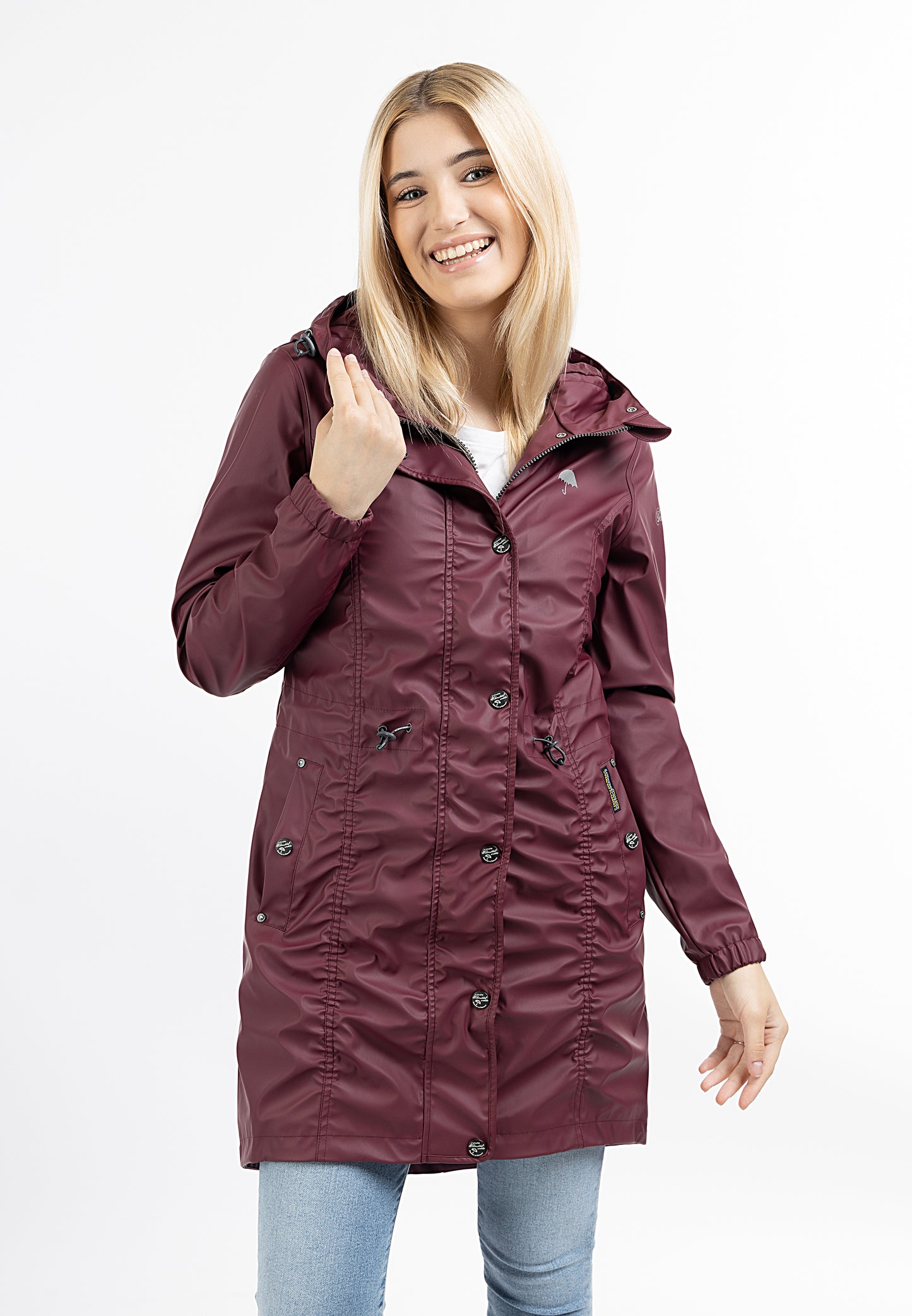 Schmuddelwedda women's rain coat