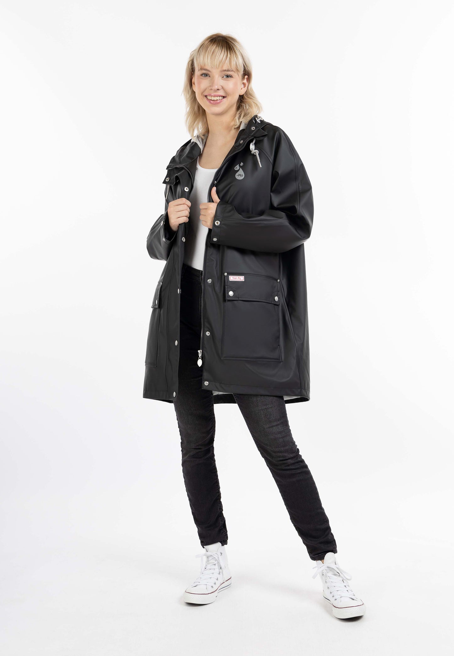 myMo women's oversized rain coat