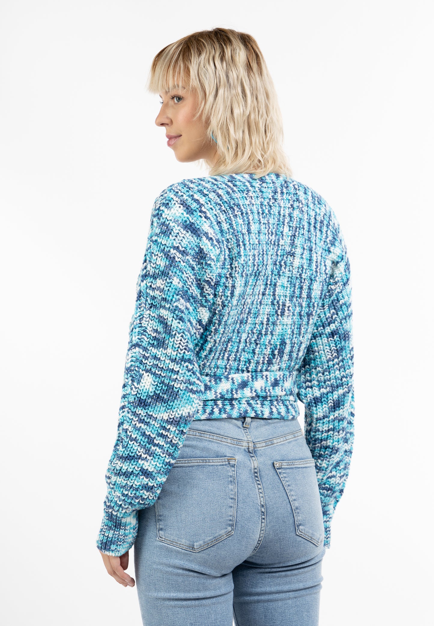 myMo women's knit wrap jacket