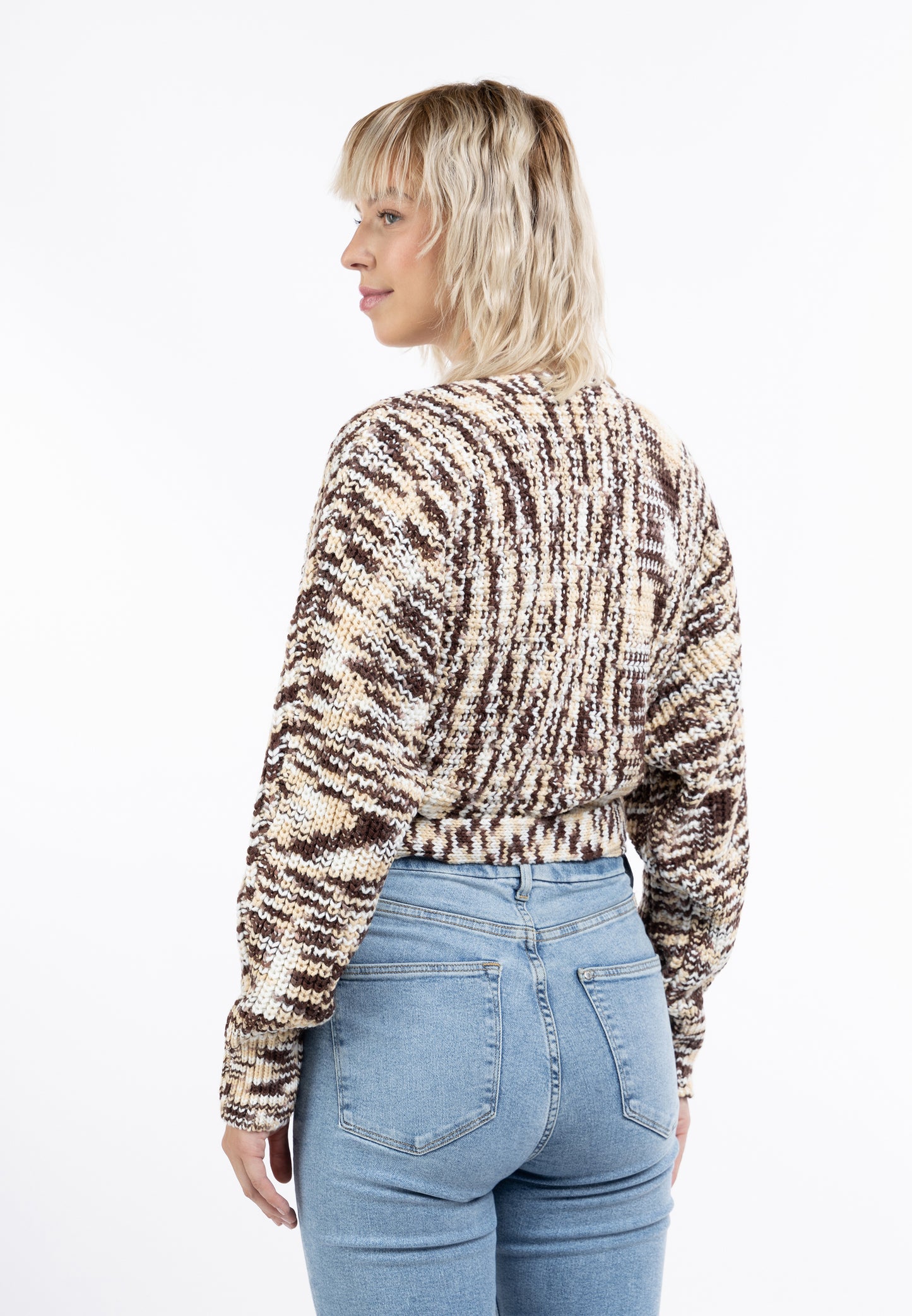 myMo women's knit wrap jacket