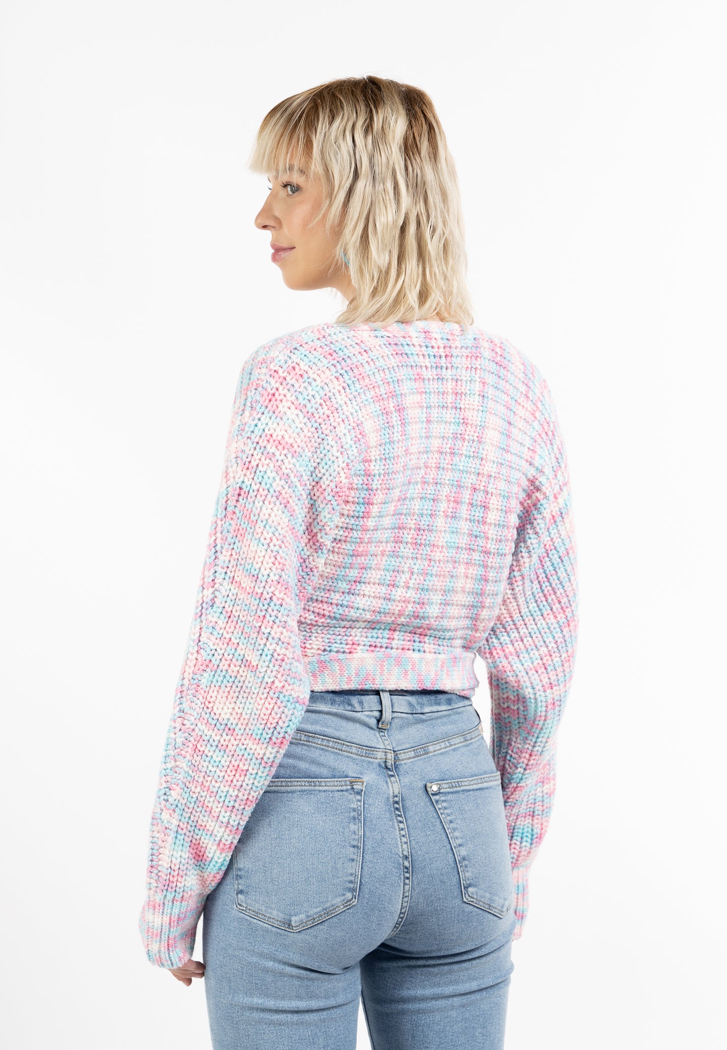 myMo women's knit wrap jacket