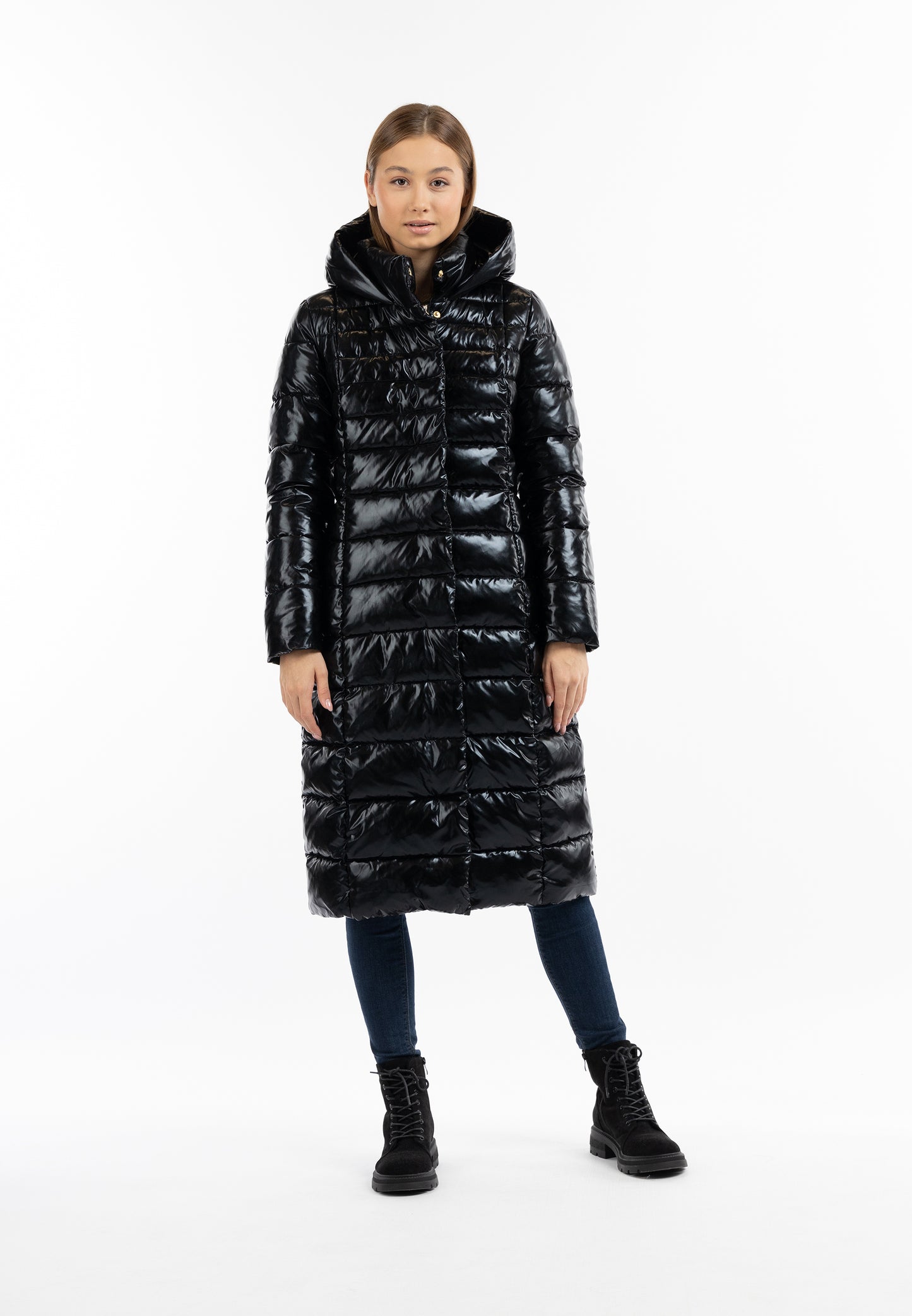 myMo women's padded quilted coat