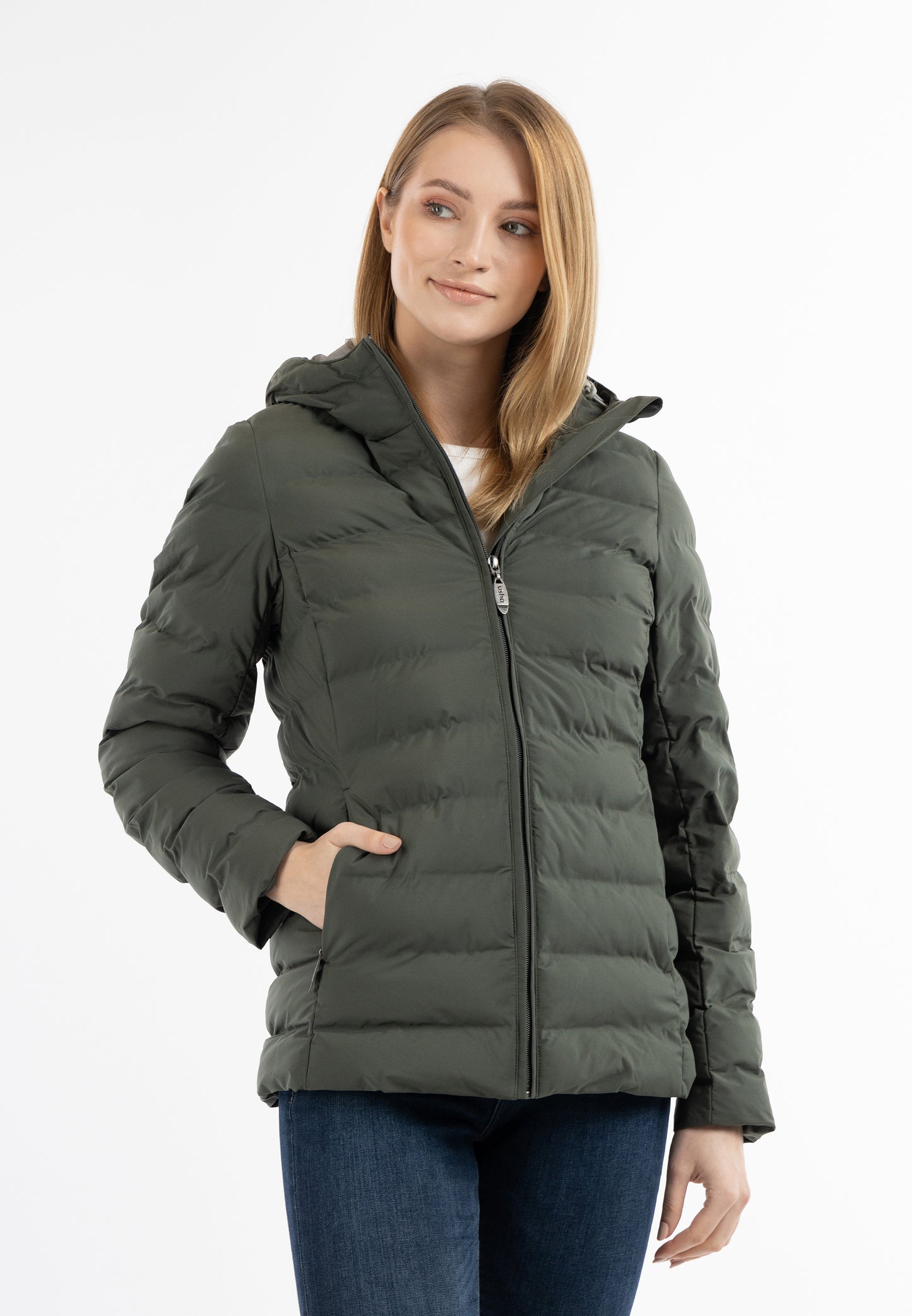 usha BLUE LABEL women's padded quilted jacket