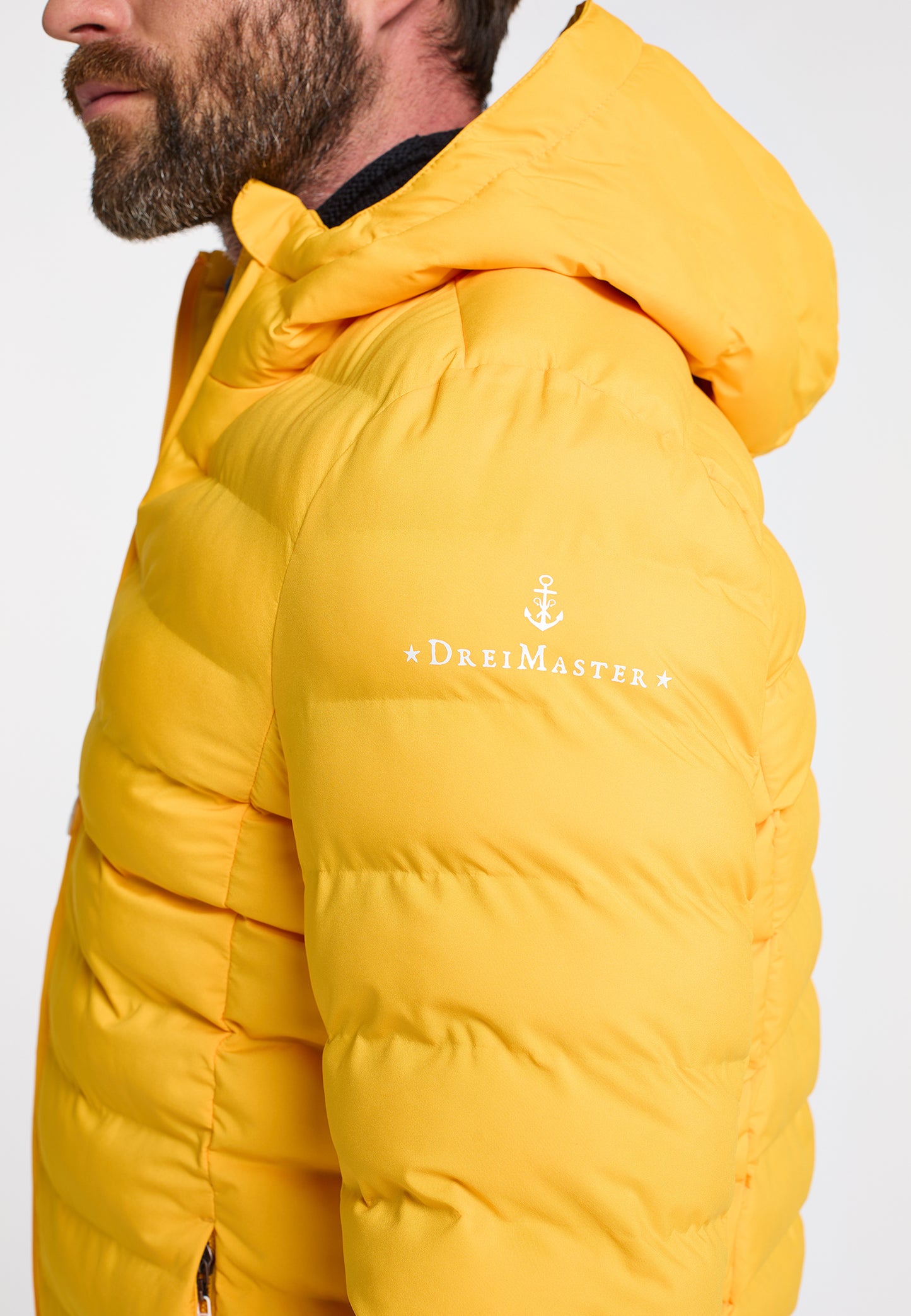 DreiMaster Maritim men's padded quilted jacket