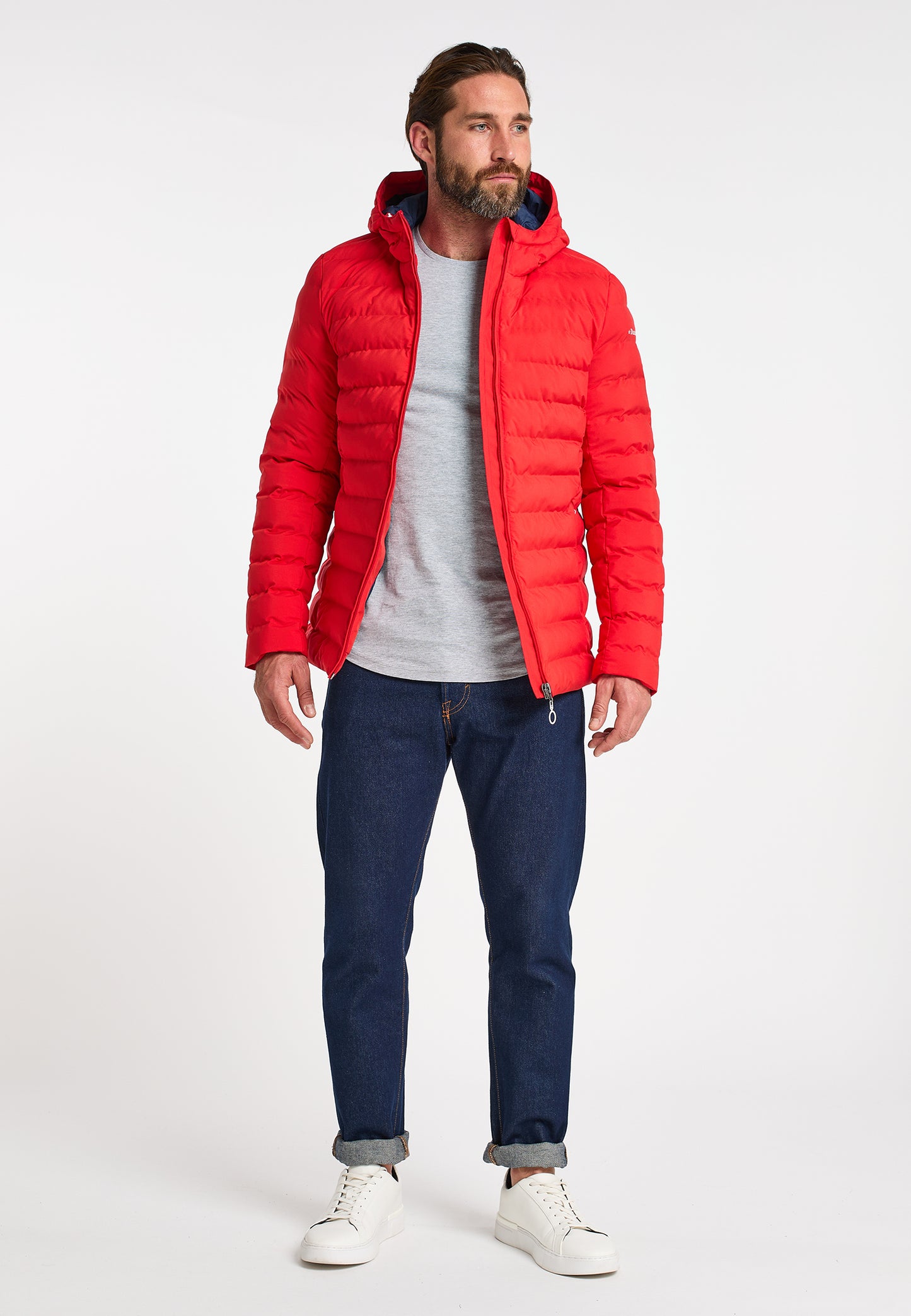 DreiMaster Maritim men's padded quilted jacket