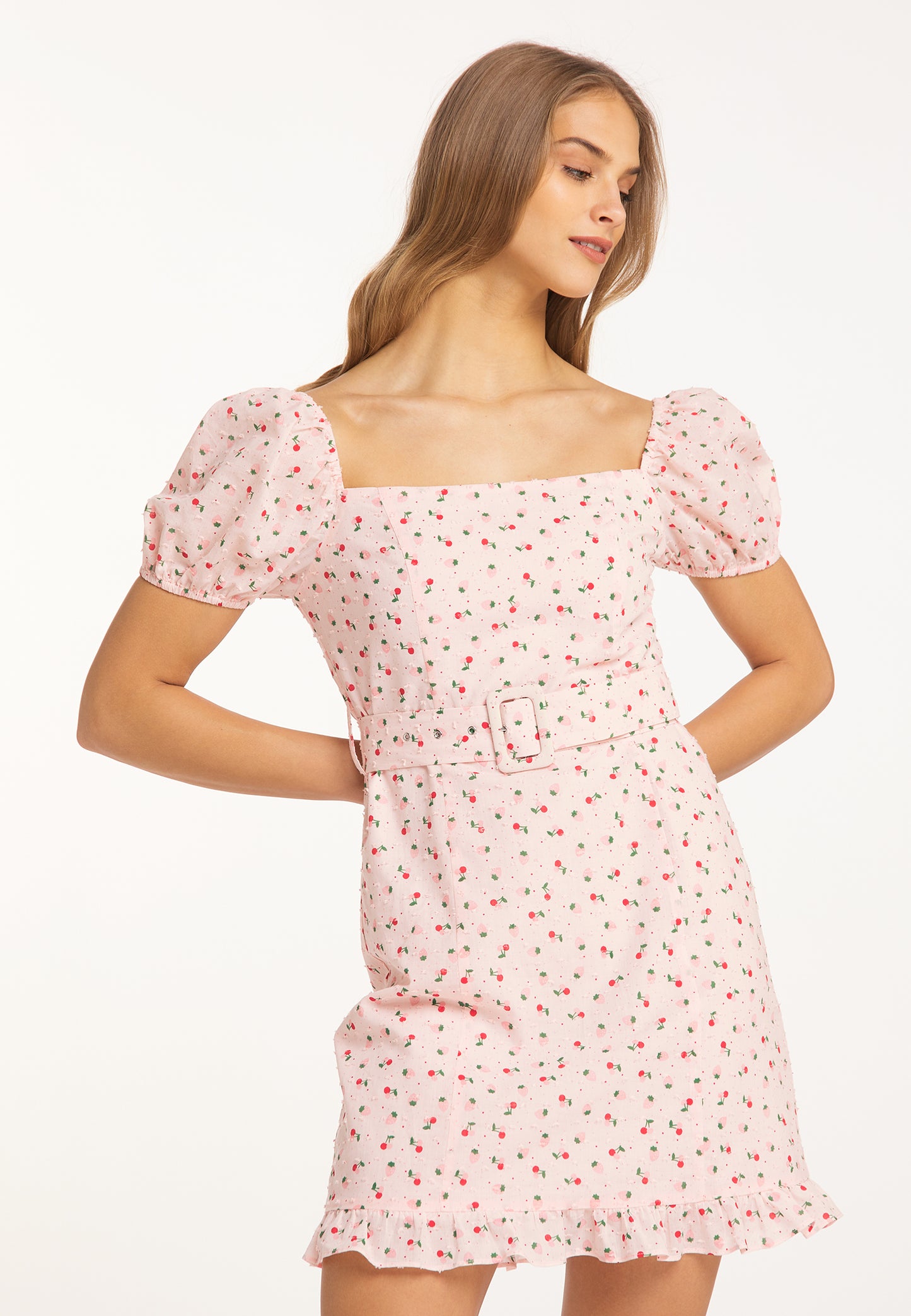 myMo women's short sleeve mini dress