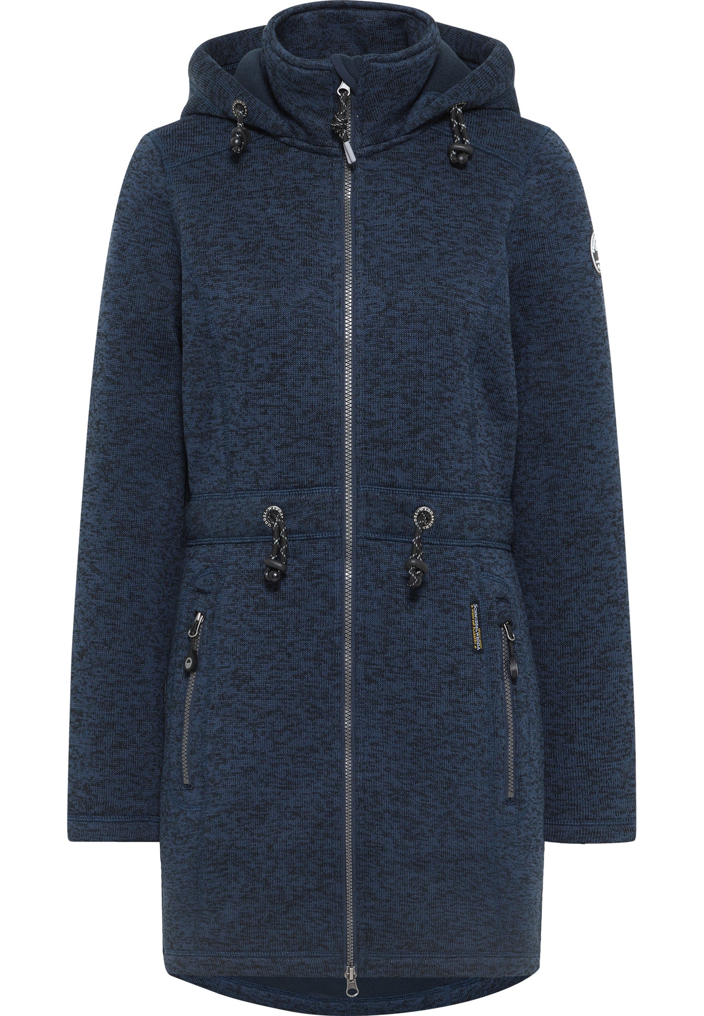 Schmuddelwedda women's knit fleece coat
