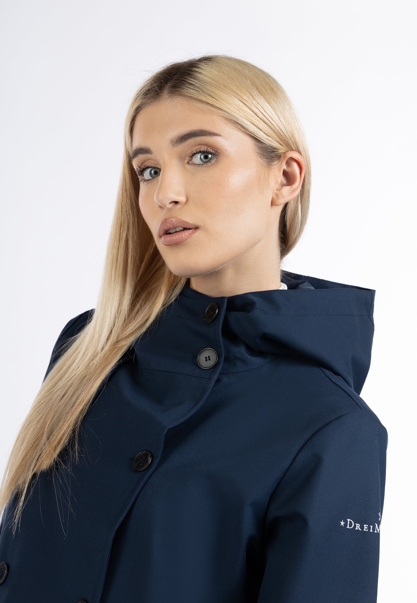 DreiMaster Klassik women's rain jacket recycled material