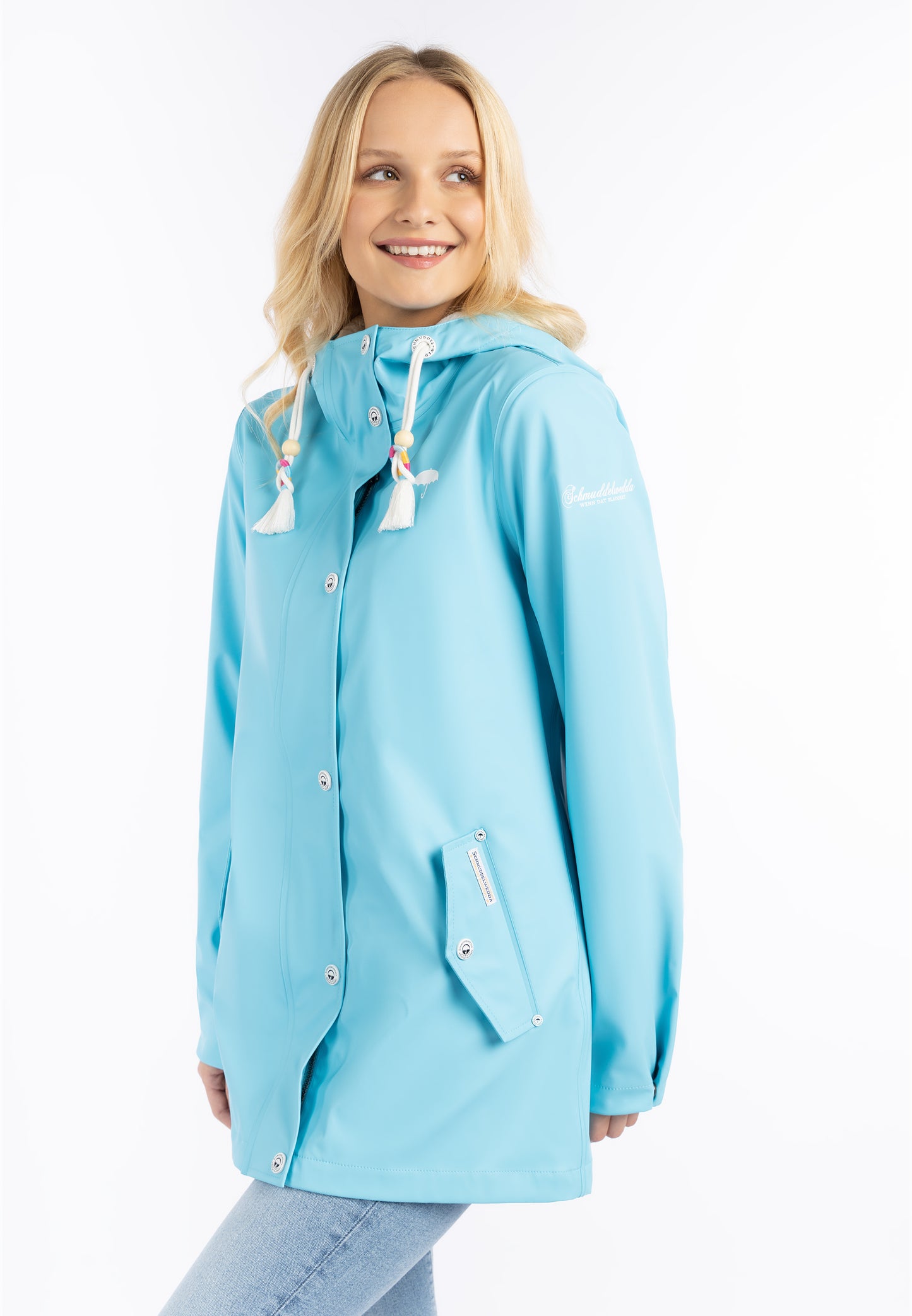 Schmuddelwedda women's rain coat