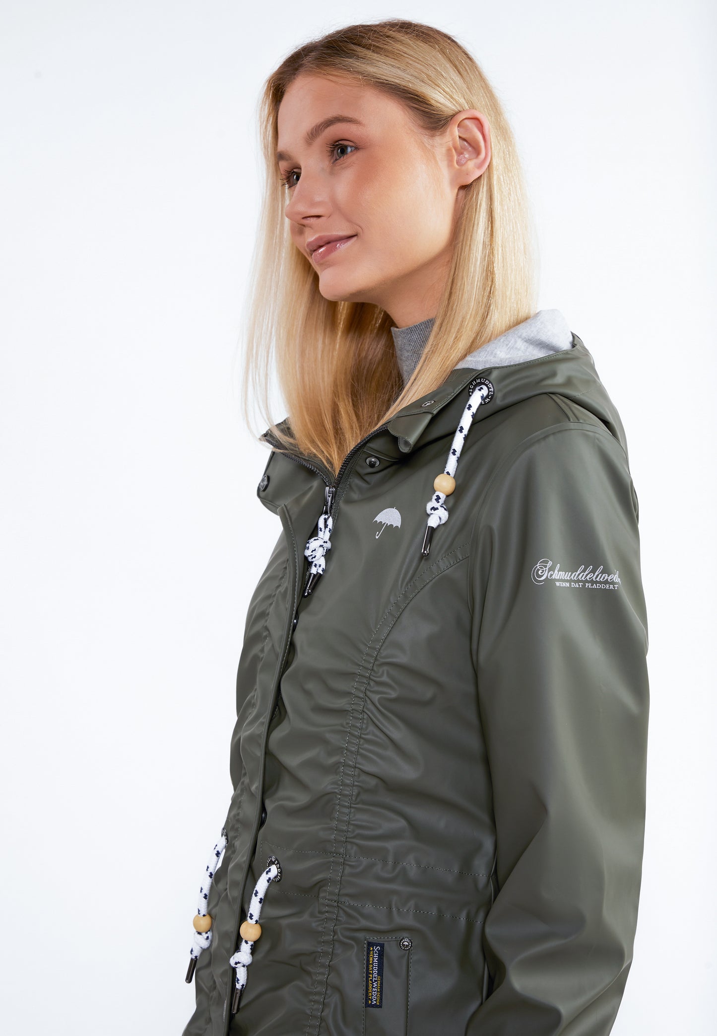 Schmuddelwedda women's rain coat