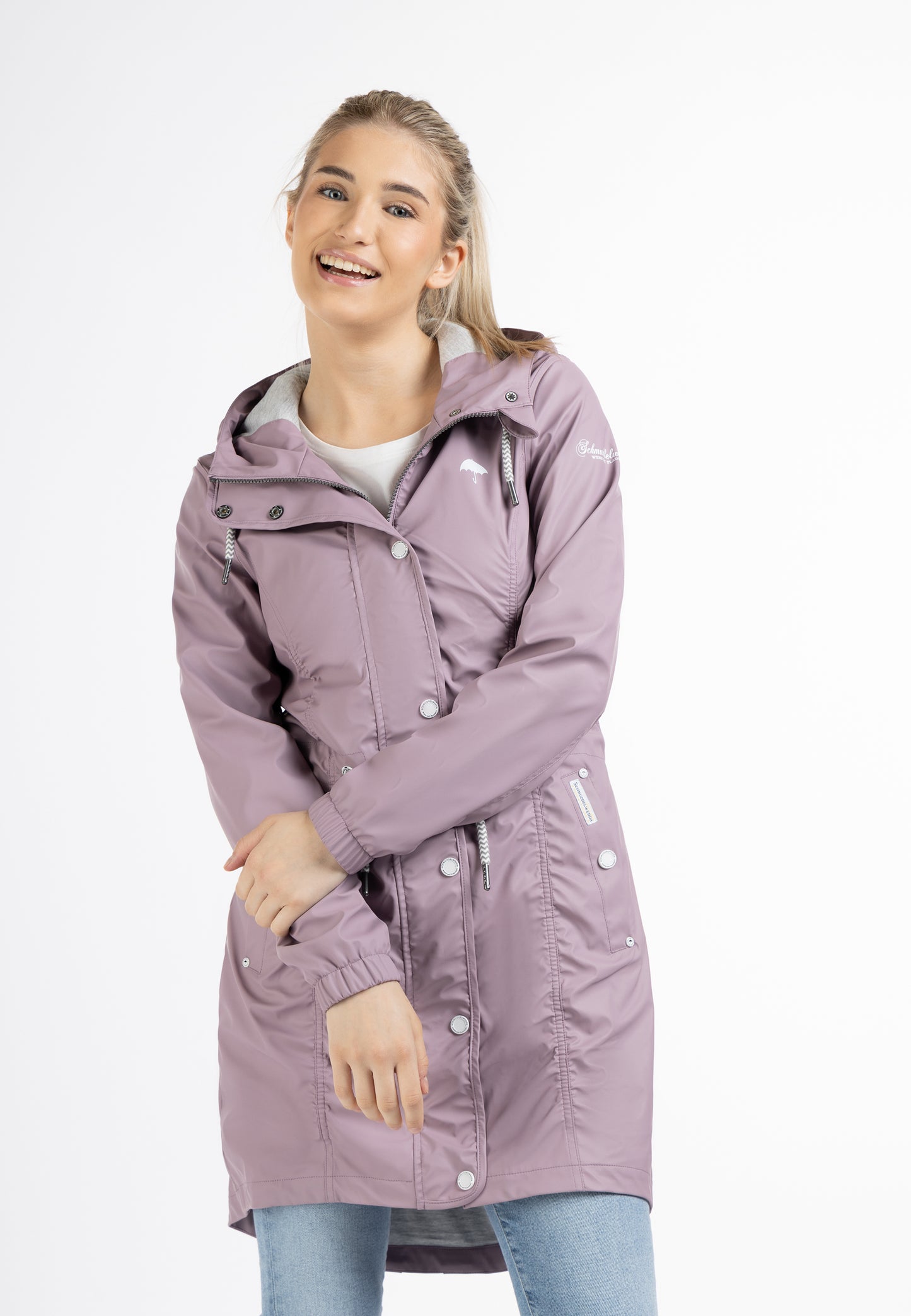 Schmuddelwedda women's rain coat