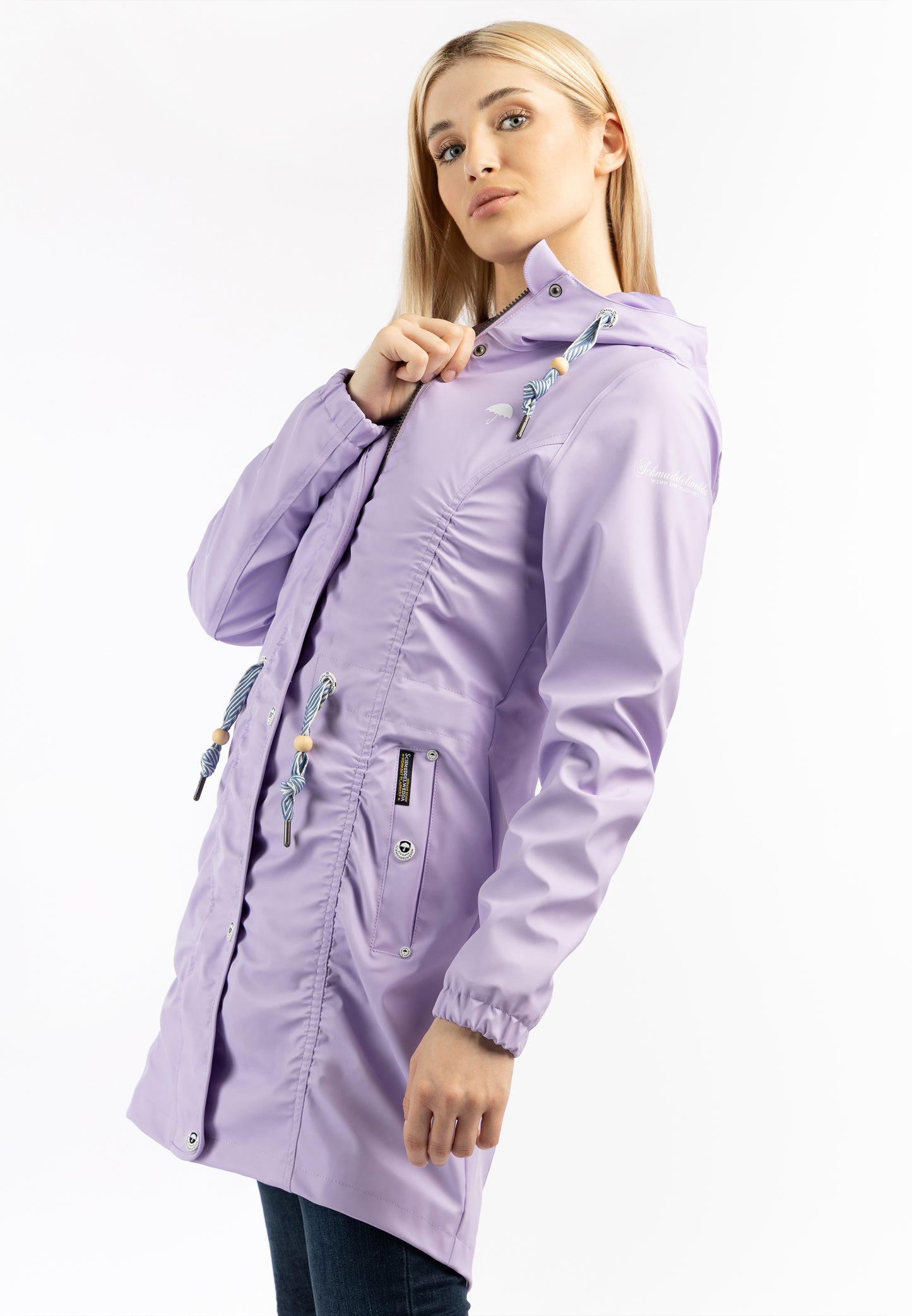 Schmuddelwedda women's rain coat