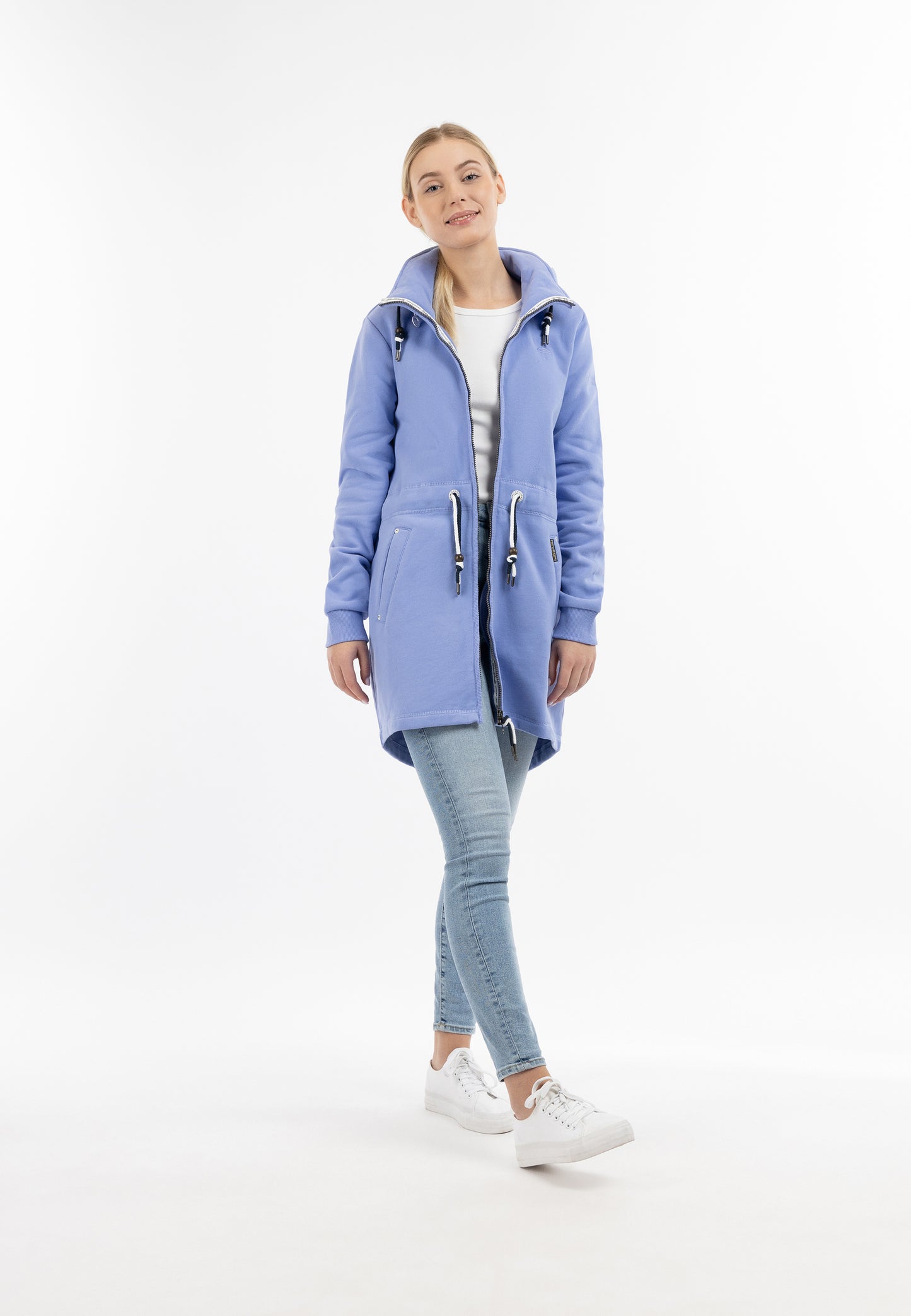 Schmuddelwedda women's long sweat jacket