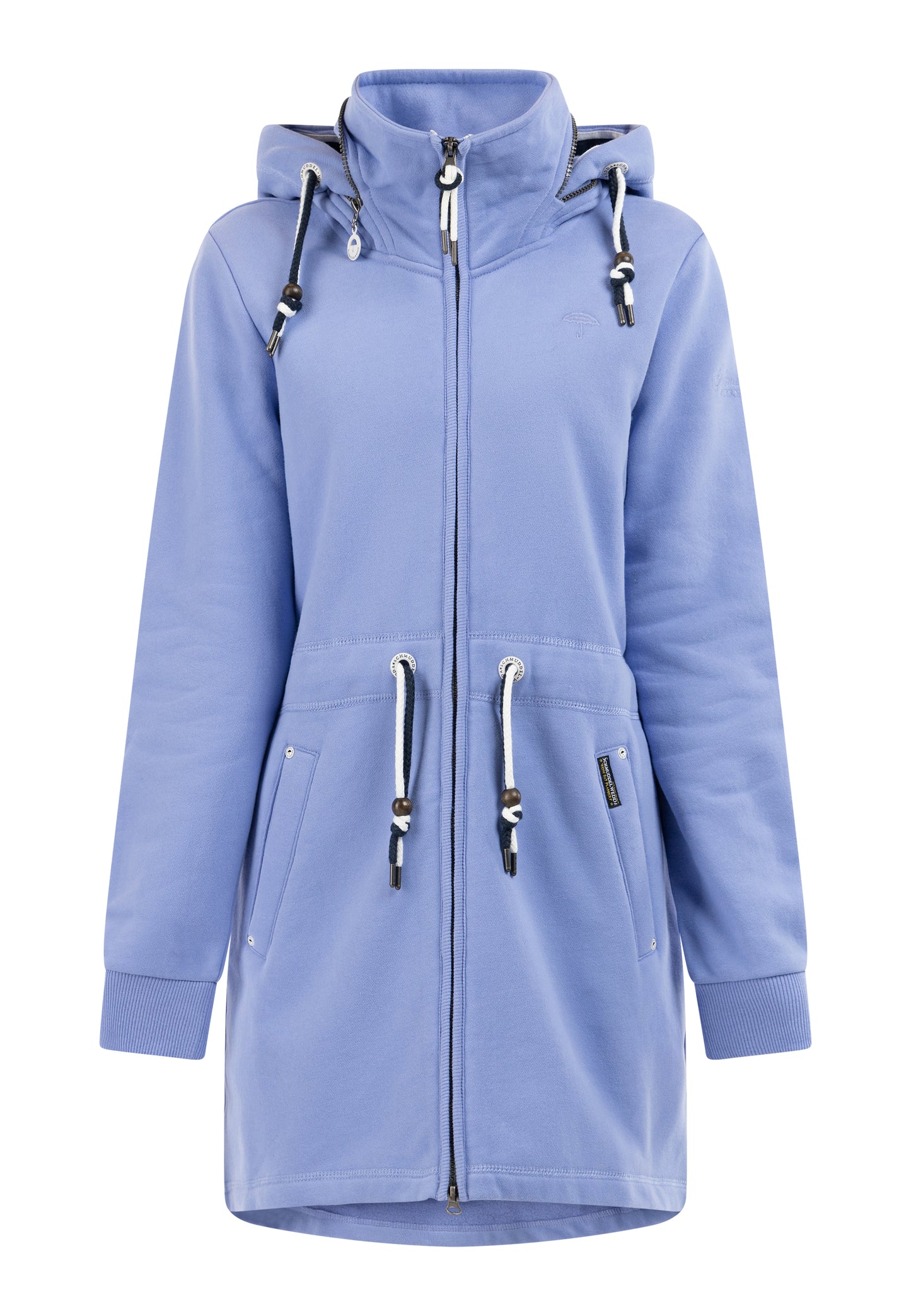 Schmuddelwedda women's long sweat jacket