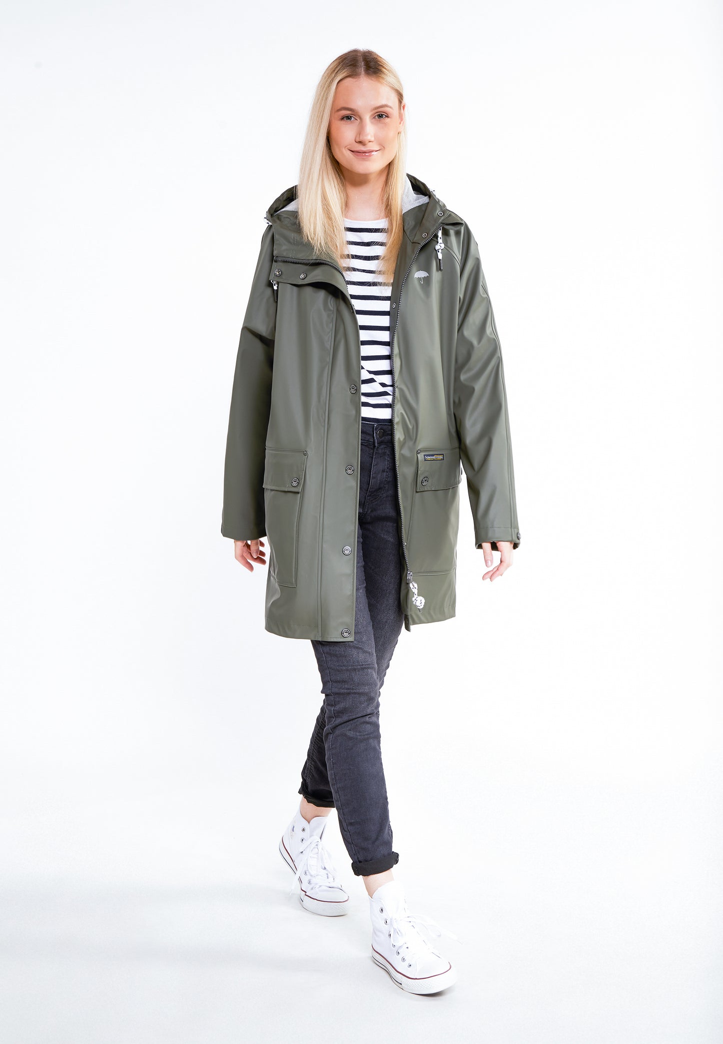 Schmuddelwedda women's coat + daypack set