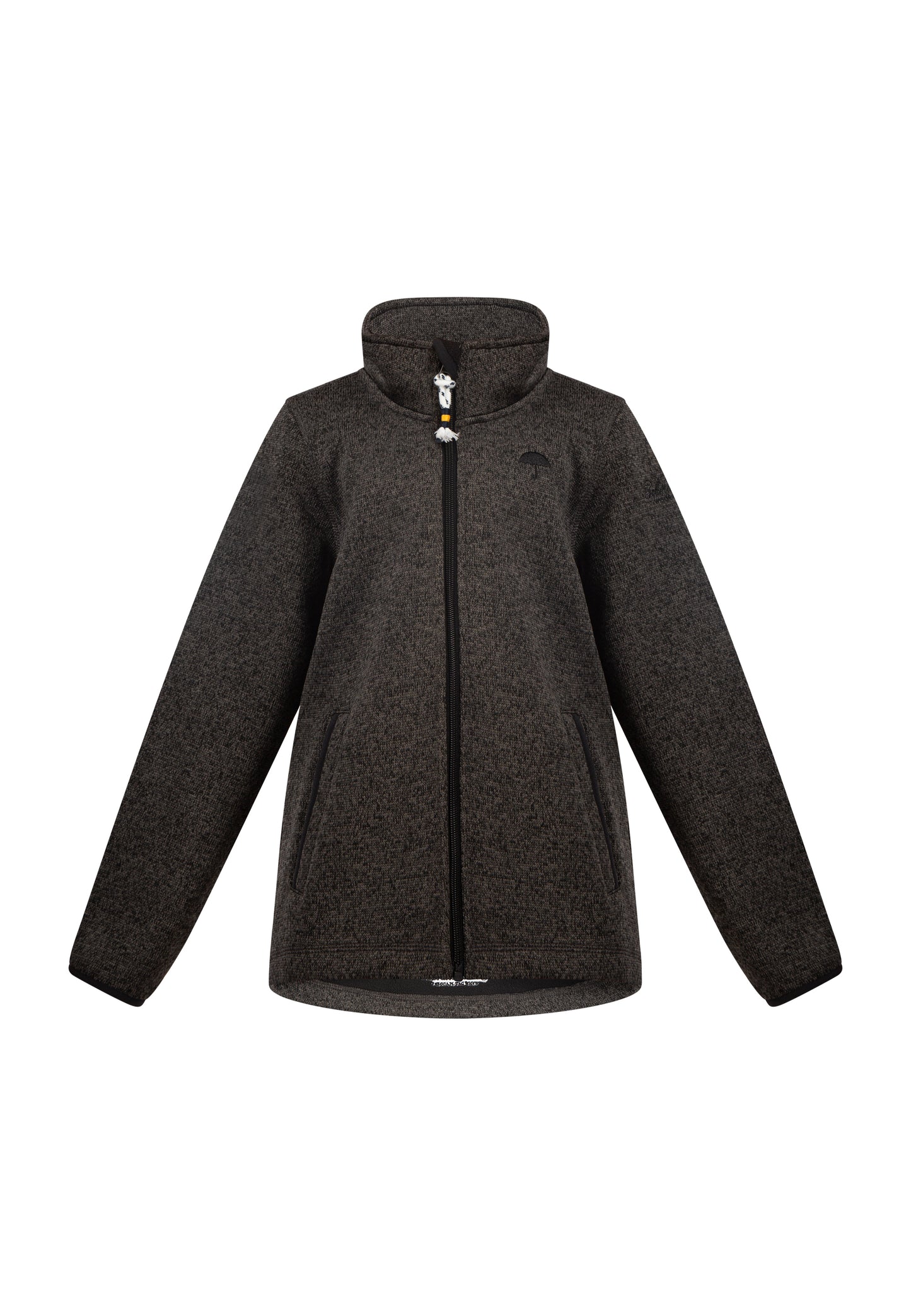 Schmuddelwedda girl's knitted fleece jacket