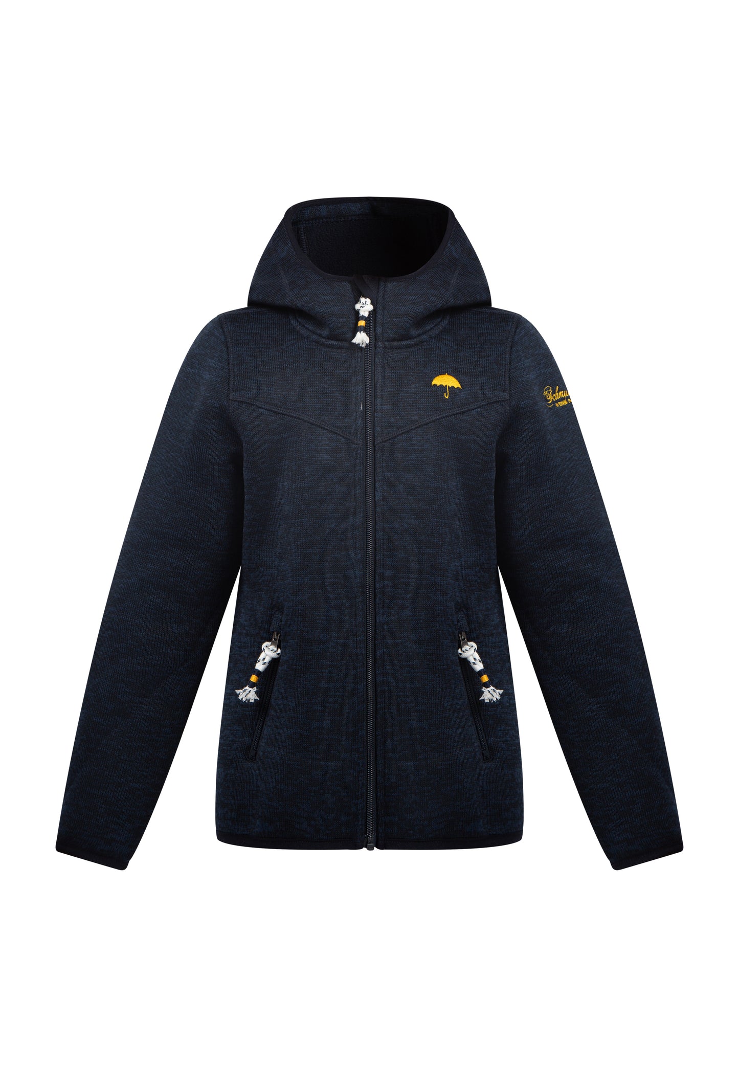 Schmuddelwedda girl's knitted fleece blouson jacket