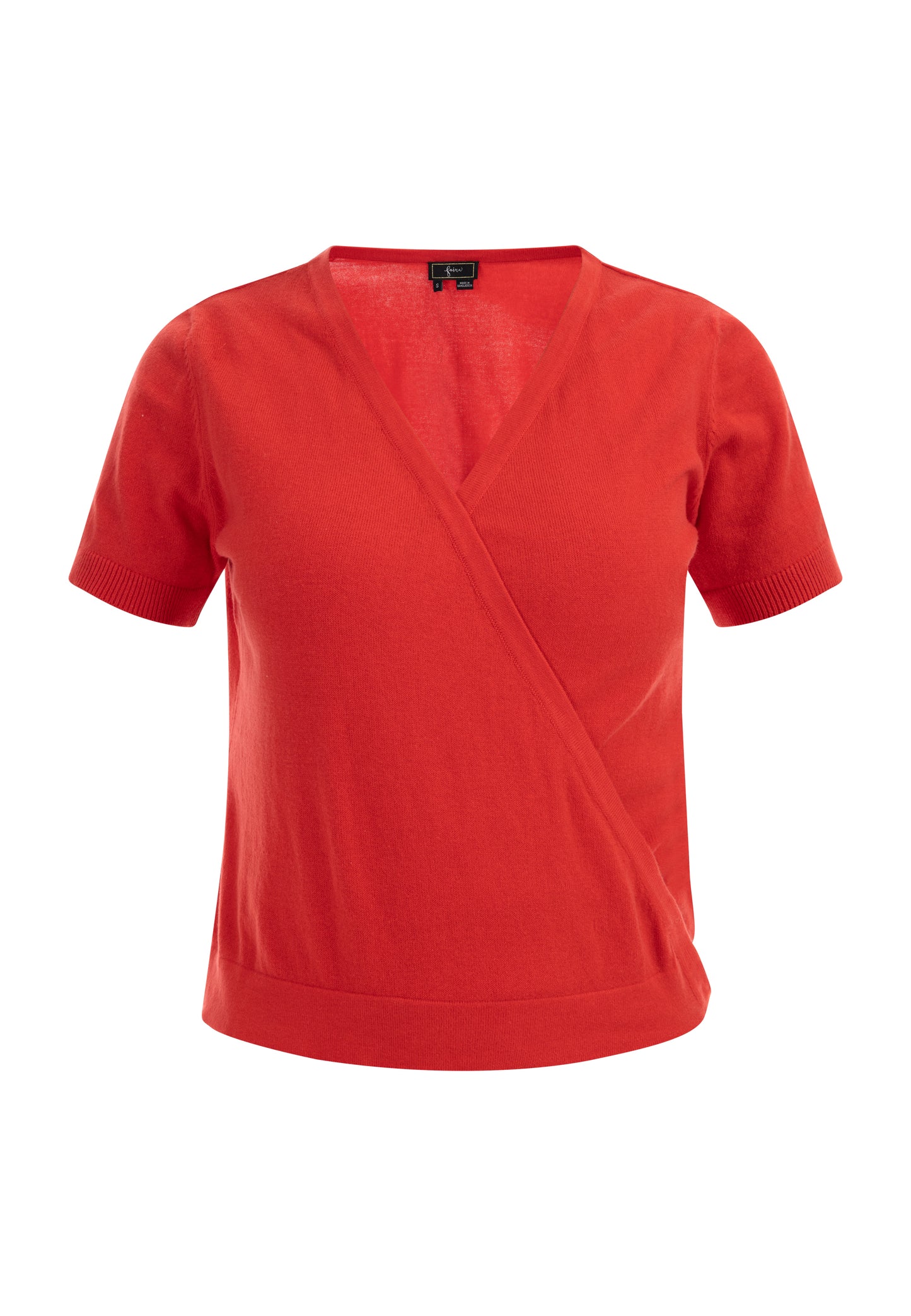 faina women's short sleeve sweater