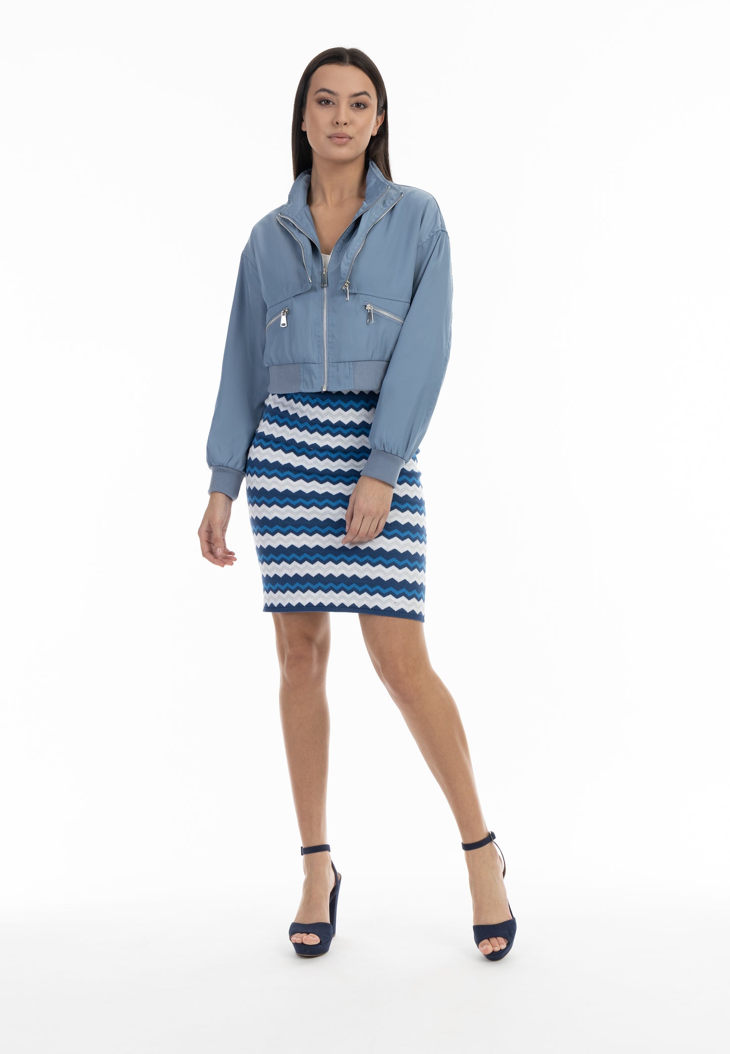 faina women's knit midi skirt