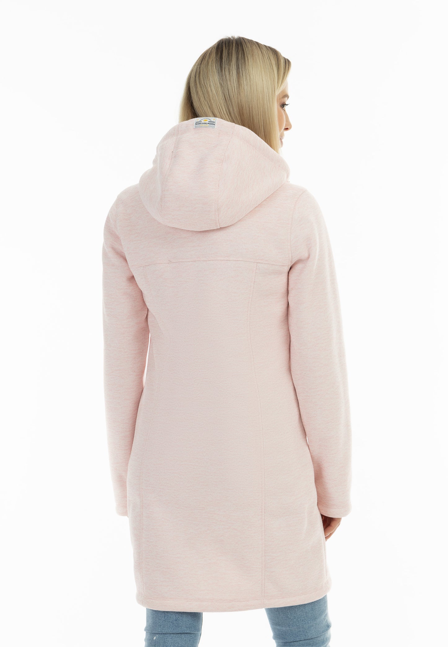 Schmuddelwedda women's knit fleece duffle coat