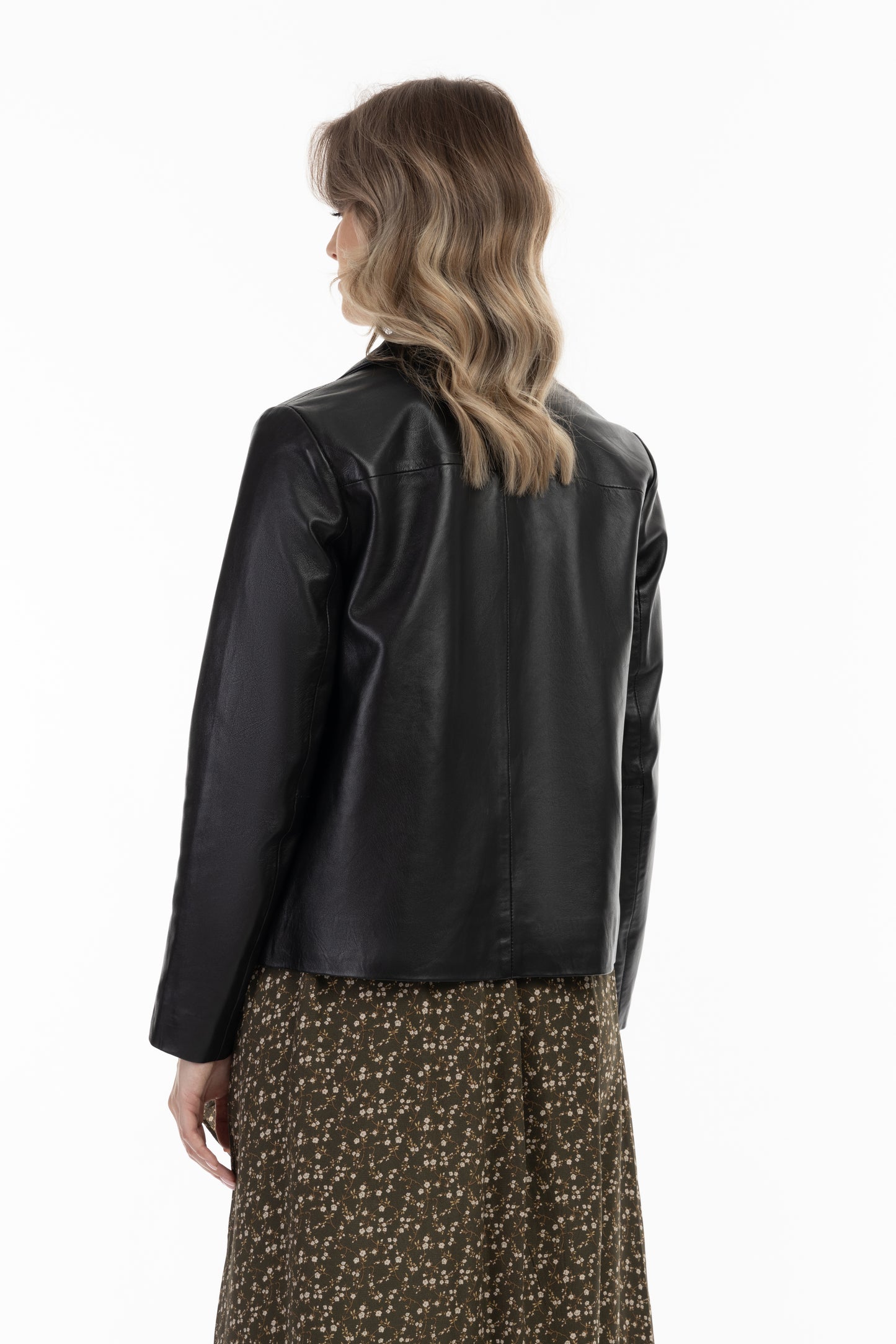 DreiMaster Vintage women's leather blazer