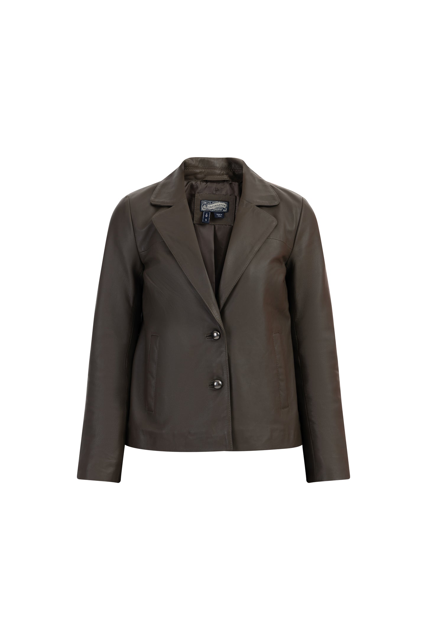 DreiMaster Vintage women's leather blazer