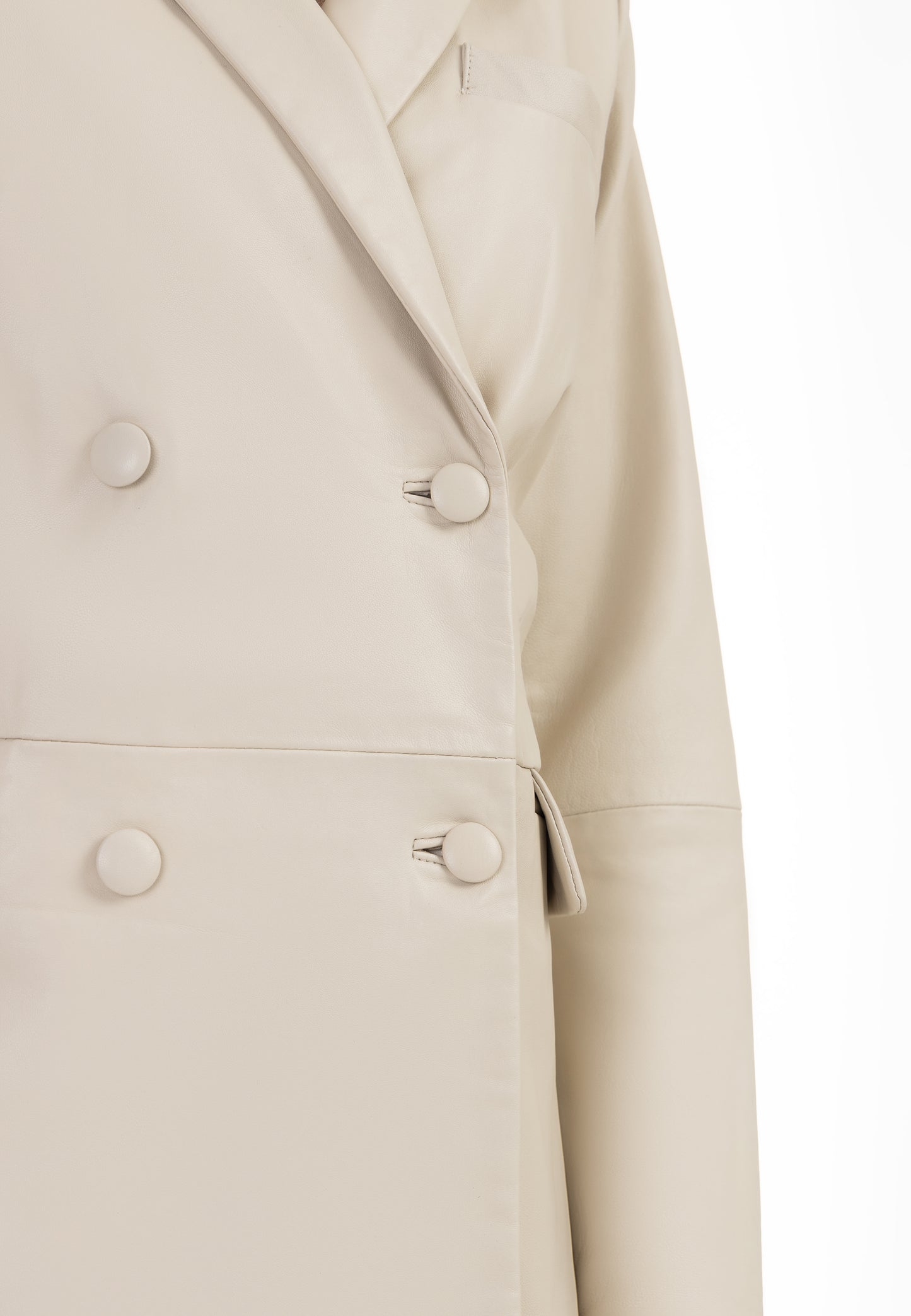 faina women's leather blazer