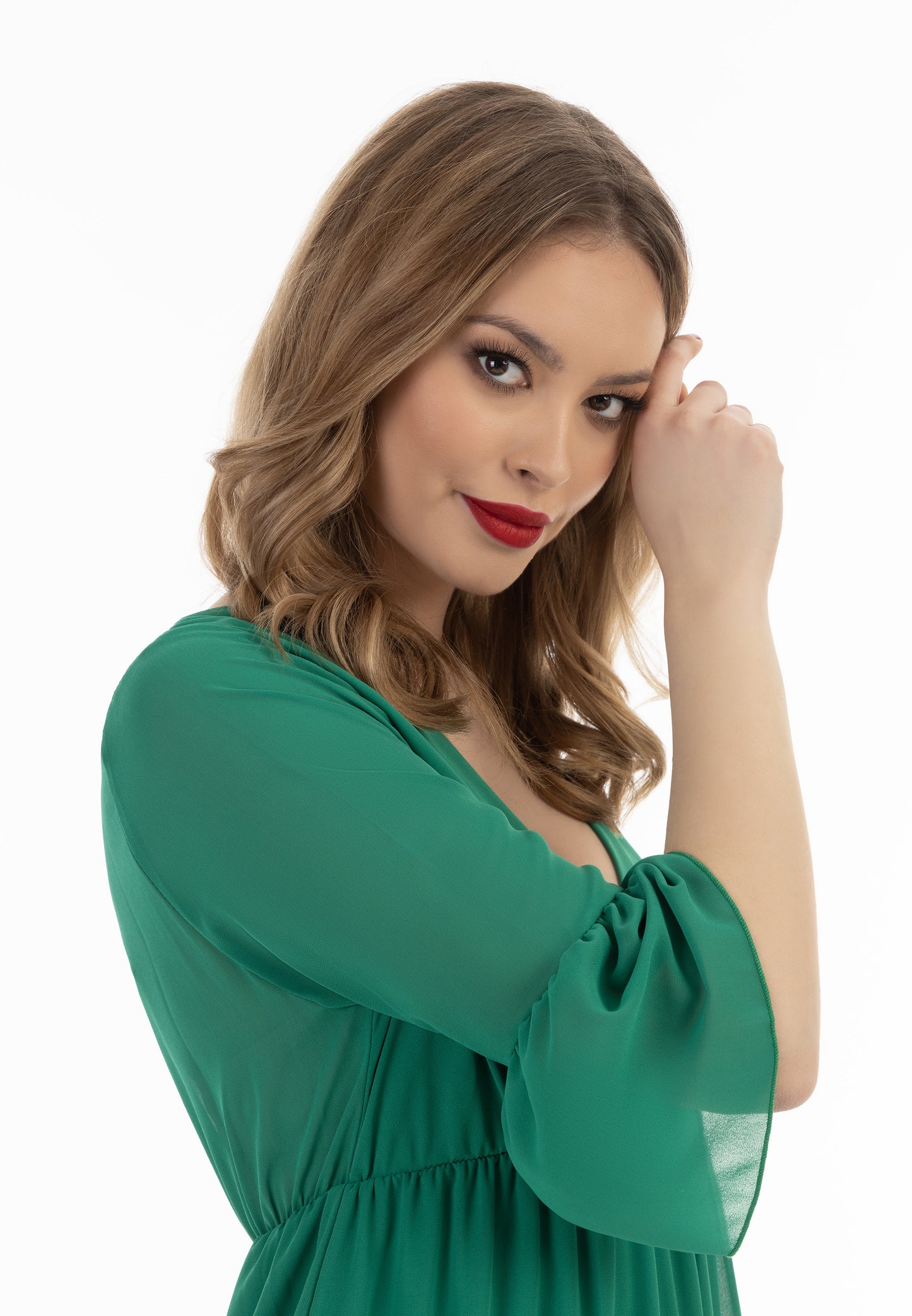 faina women's mini dress with ruffles