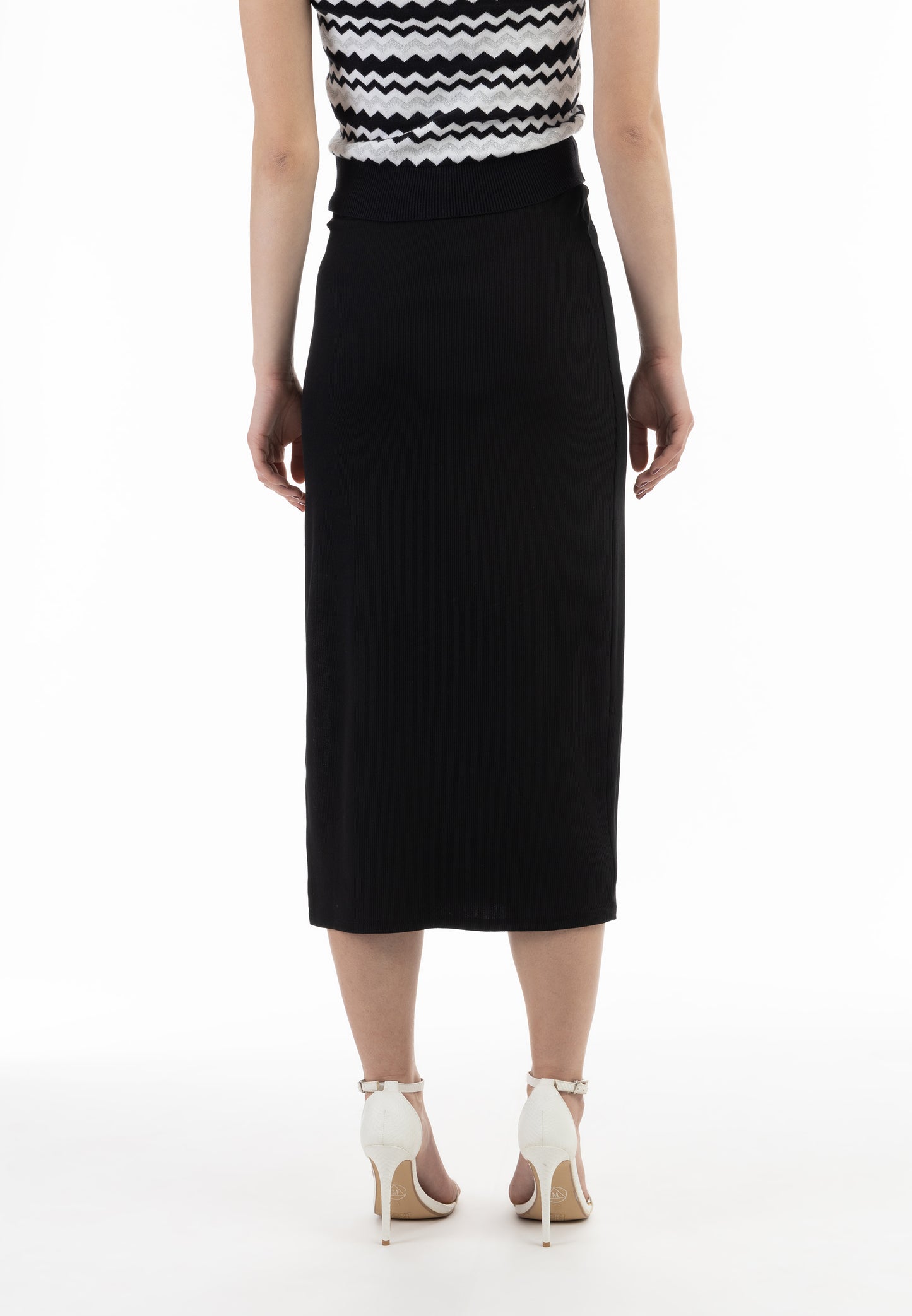 faina women's knit midi skirt