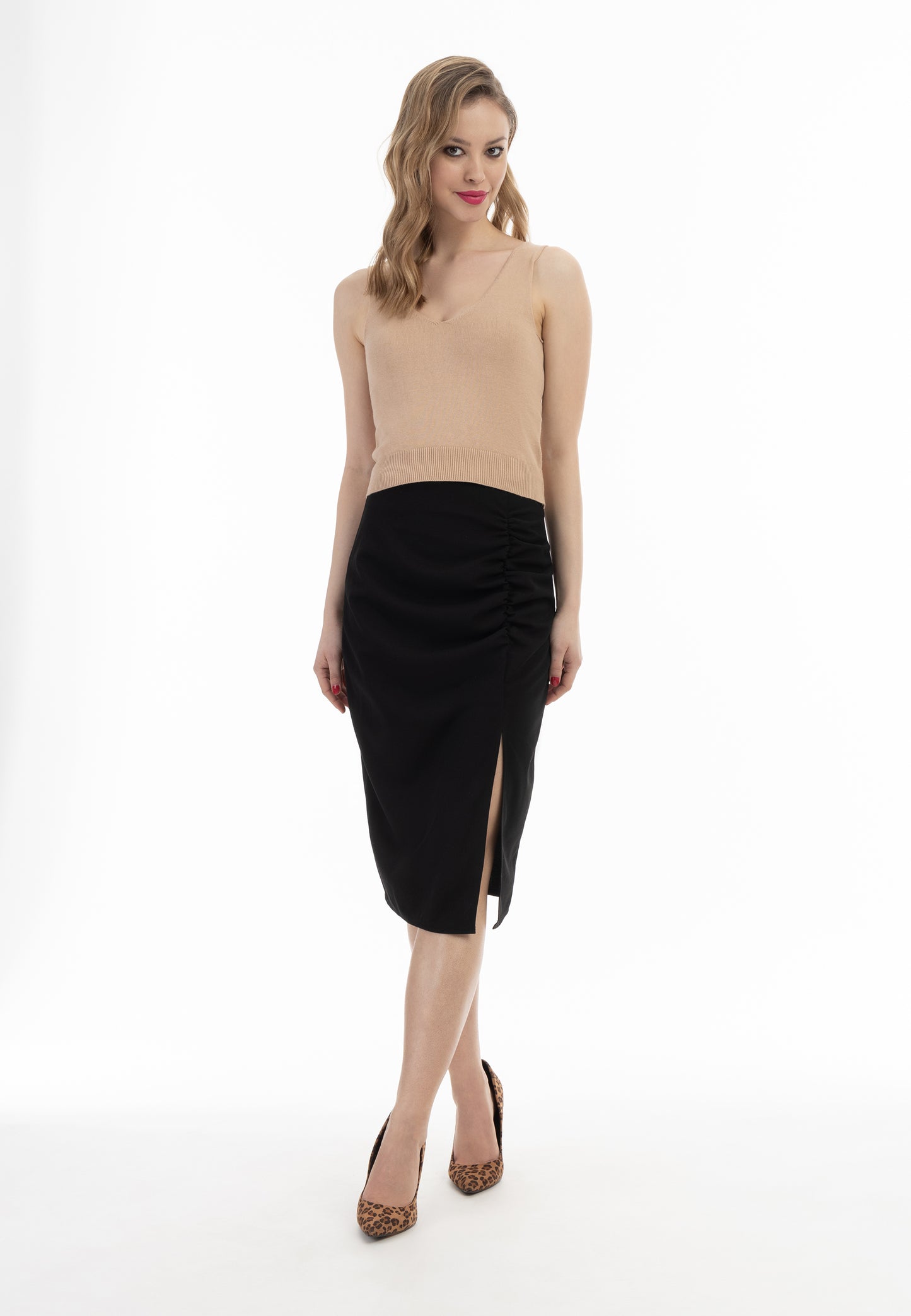 faina women's midi skirt