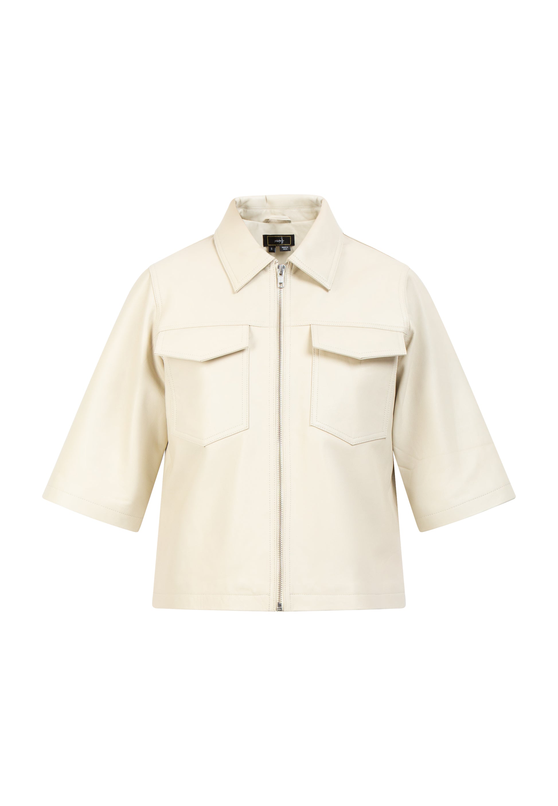 faina women's Leather shirt