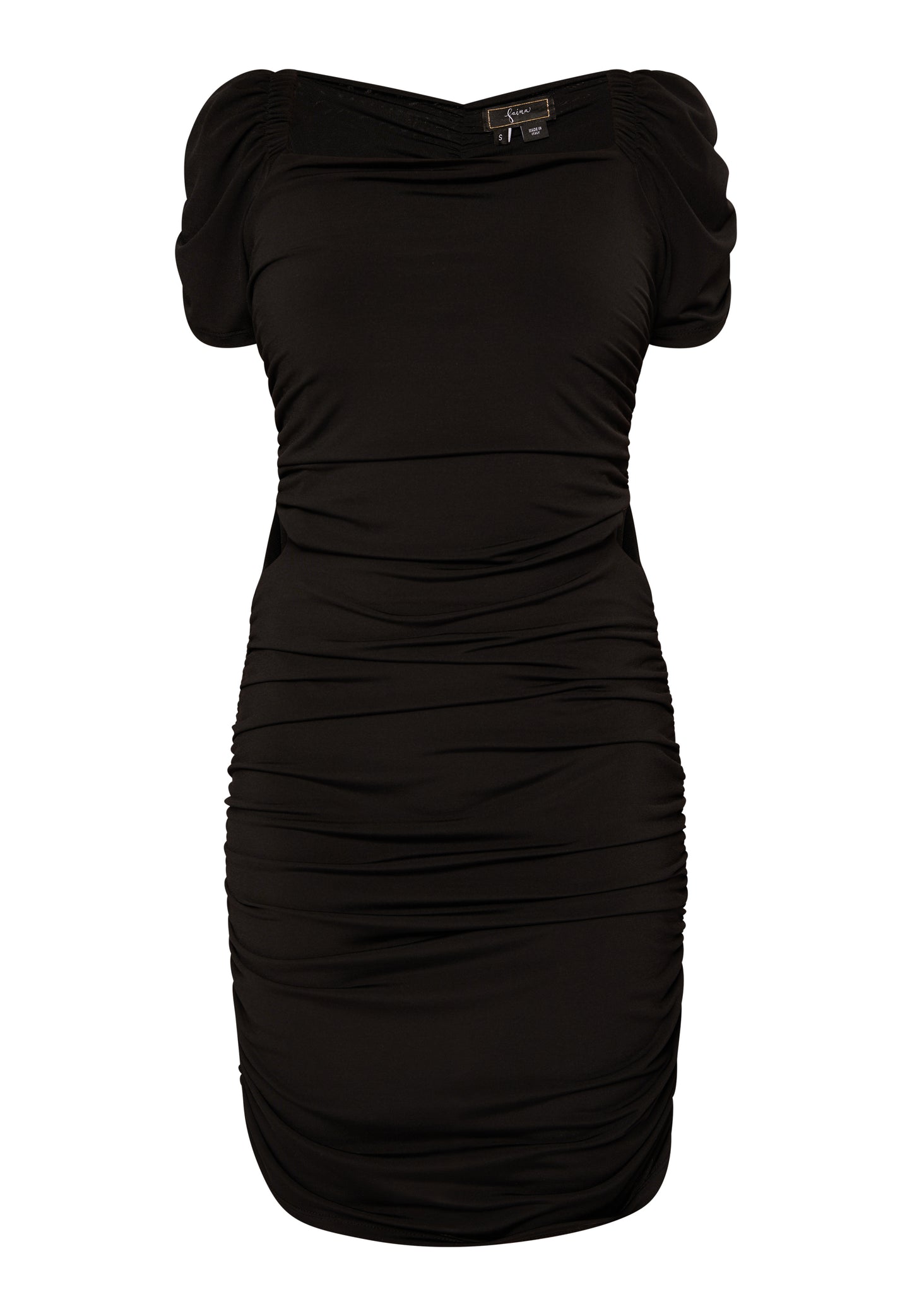 faina women's mini short sleeve dress