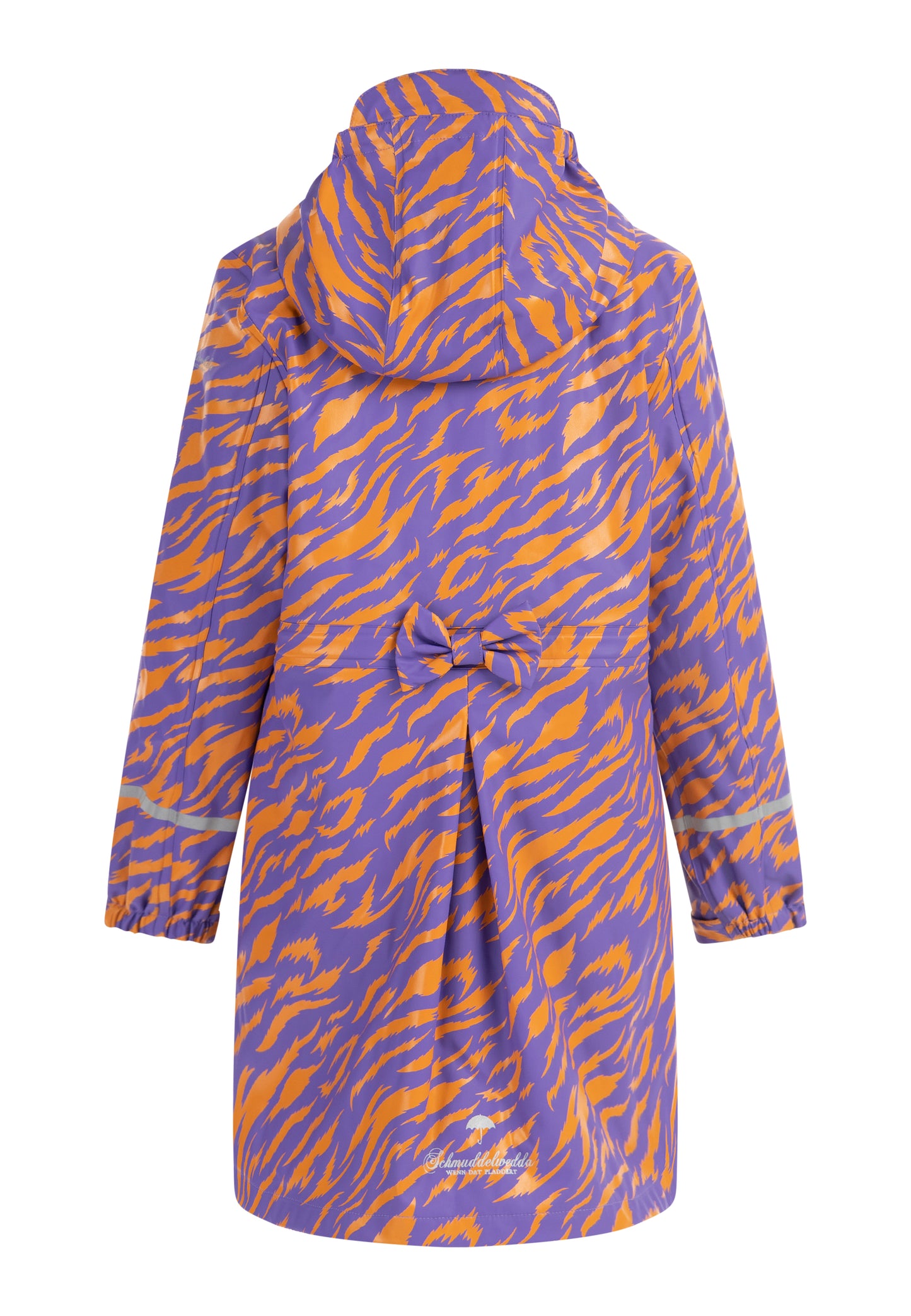 Schmuddelwedda girl's rain coat with print