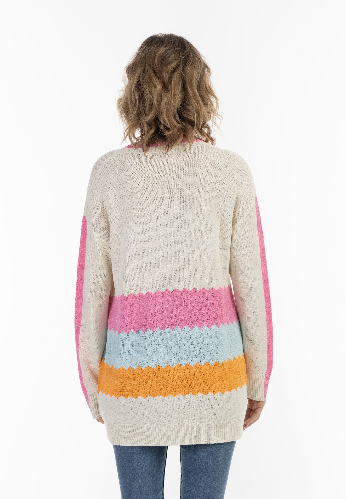 usha BLUE LABEL damski sweter z dzianiny