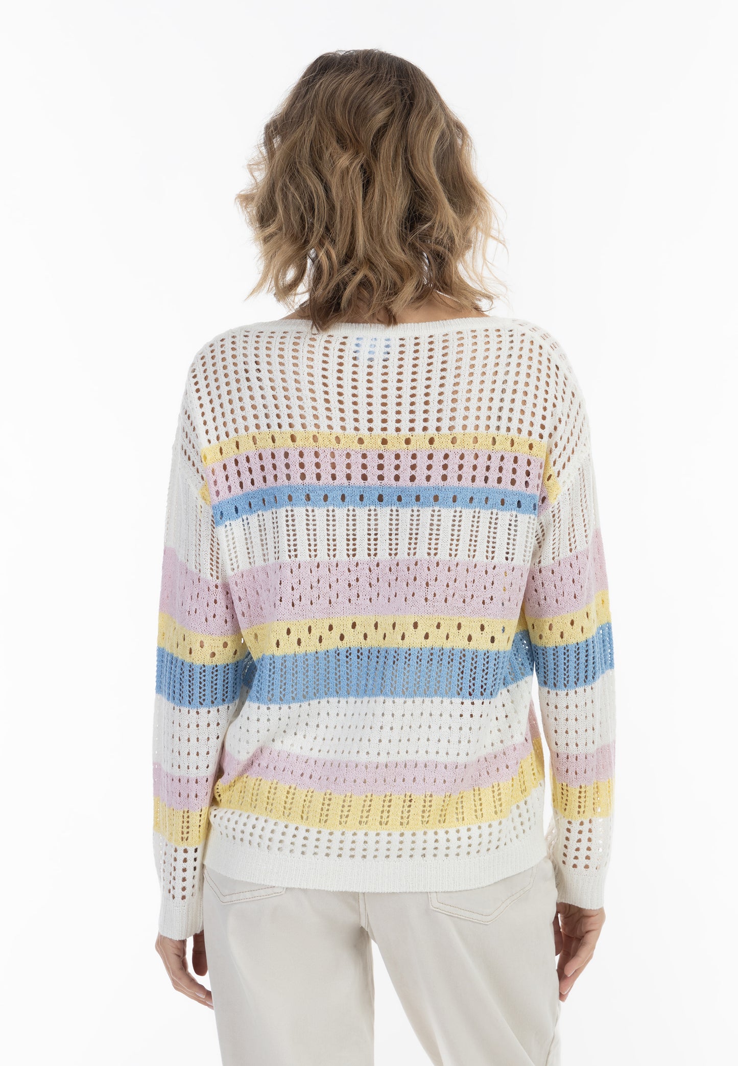 usha BLUE LABEL damski sweter z dzianiny