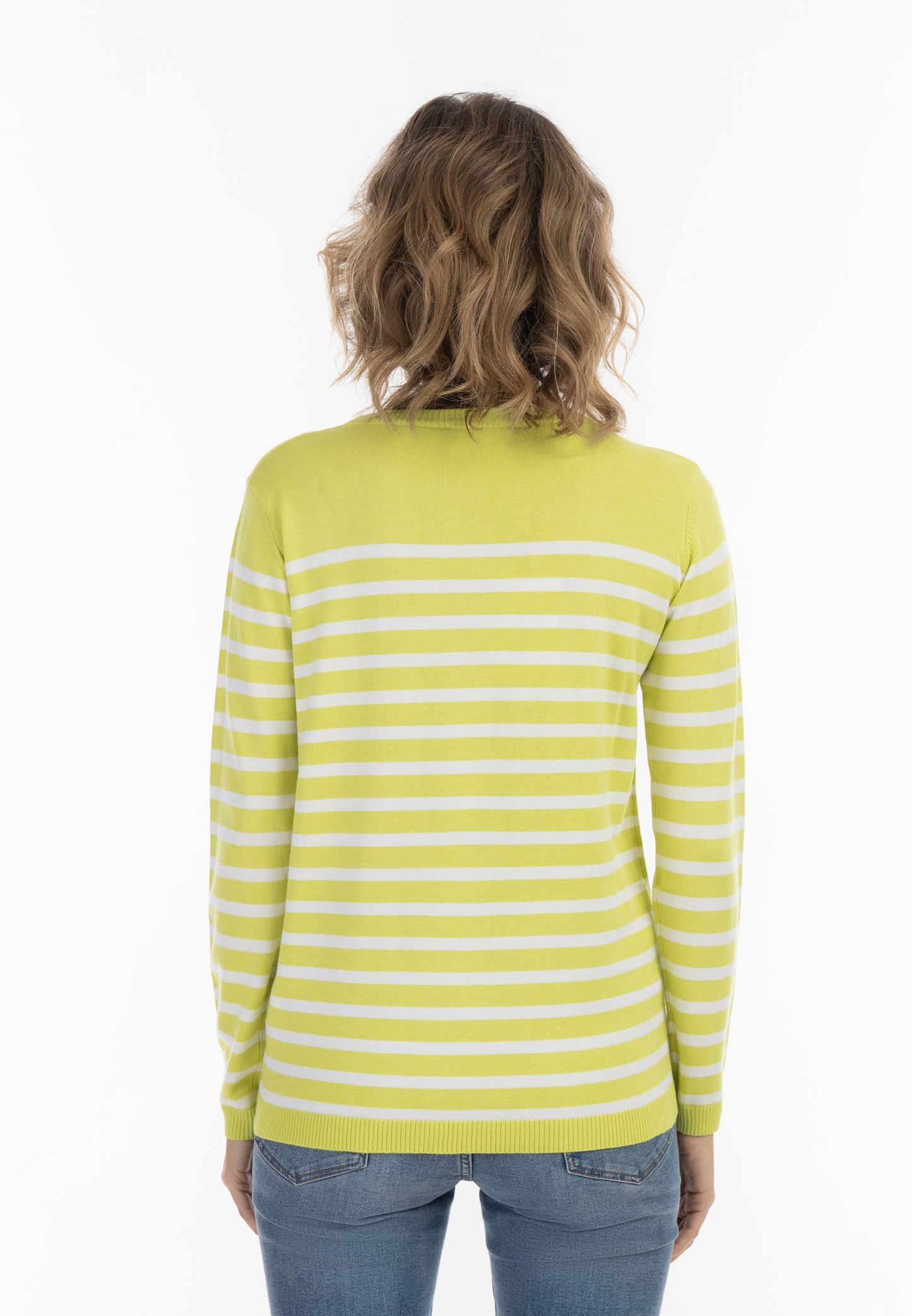 usha BLUE LABEL damski sweter z dzianiny