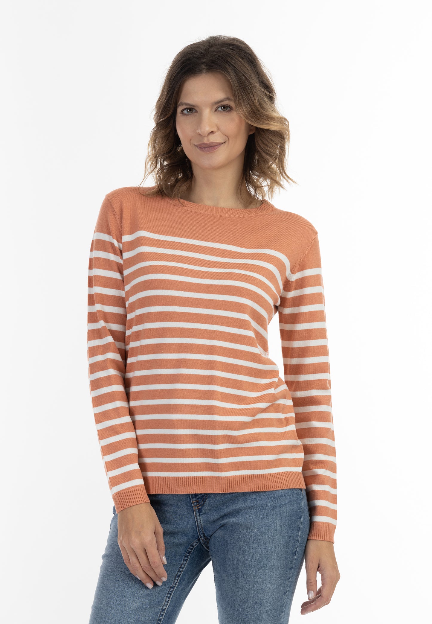 usha BLUE LABEL damski sweter z dzianiny