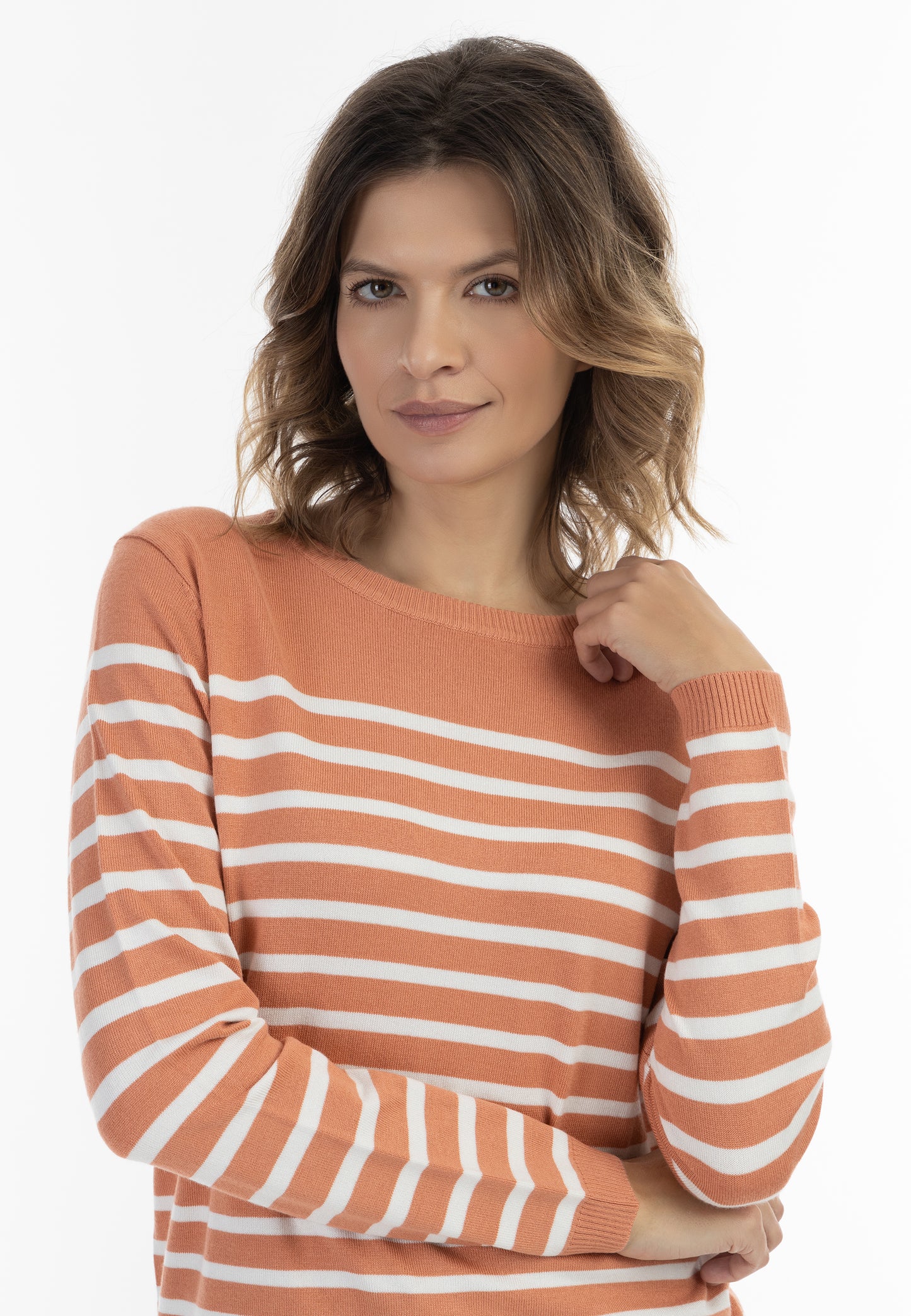 usha BLUE LABEL damski sweter z dzianiny