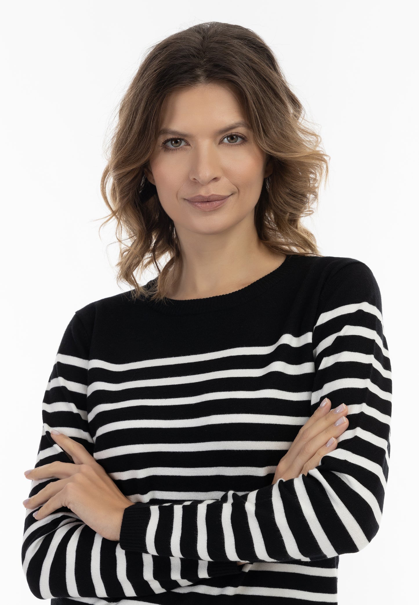 usha BLUE LABEL damski sweter z dzianiny