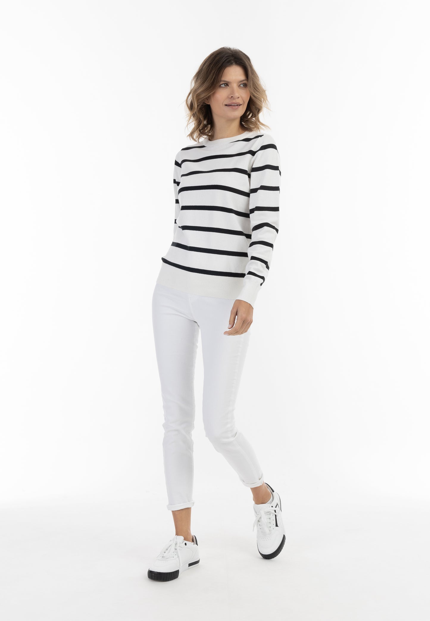 usha BLUE LABEL damski sweter z dzianiny