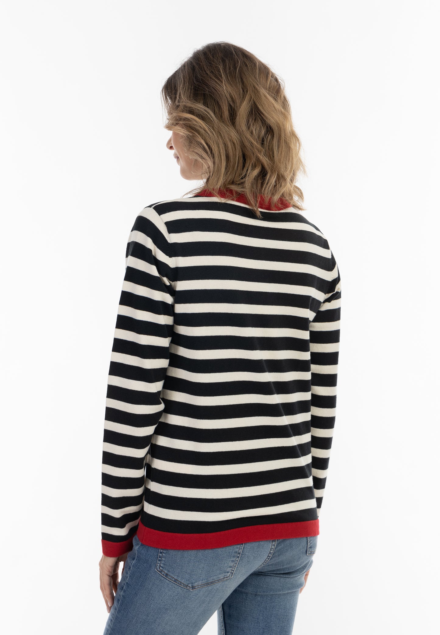 usha BLUE LABEL damski sweter z dzianiny
