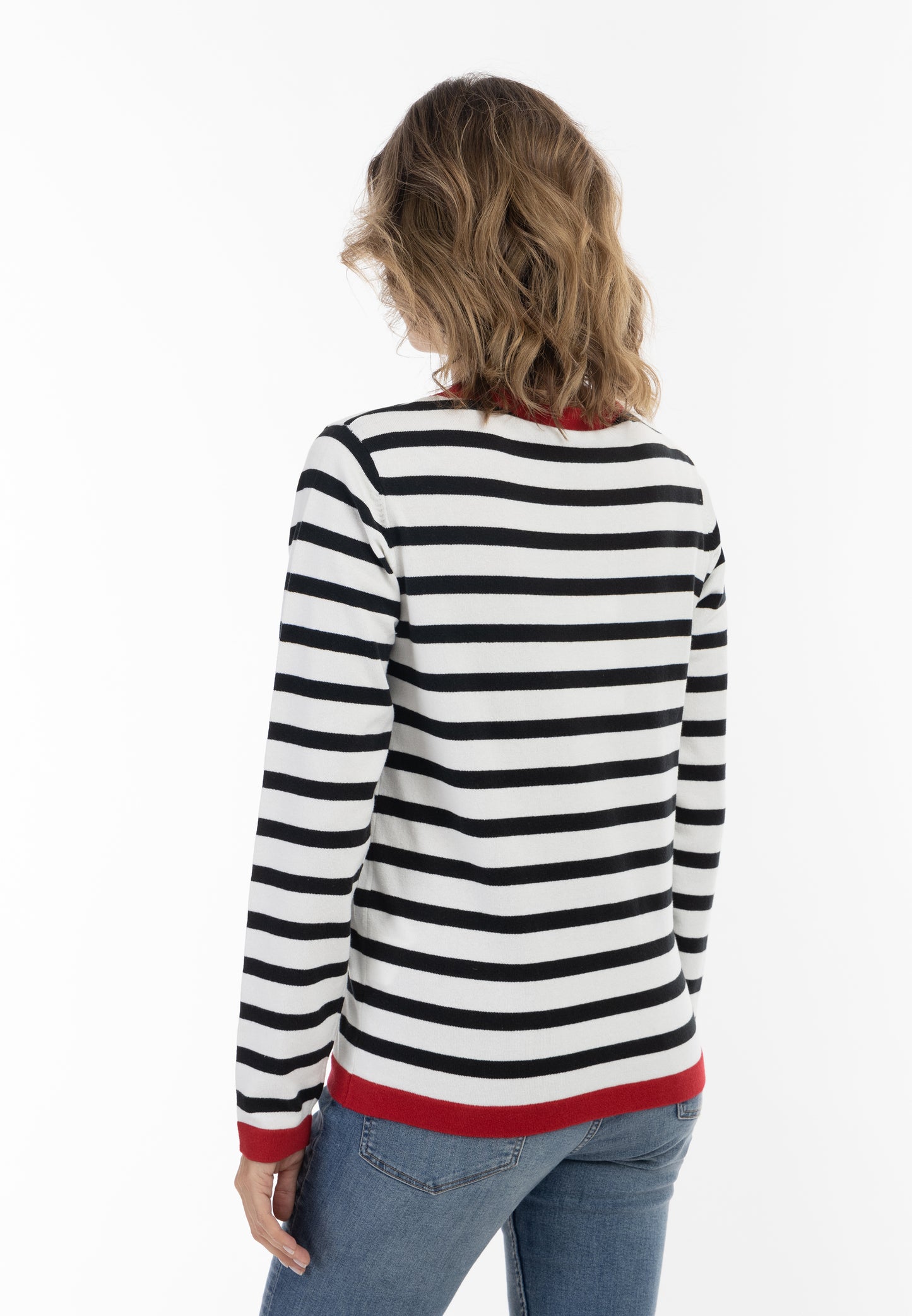 usha BLUE LABEL damski sweter z dzianiny
