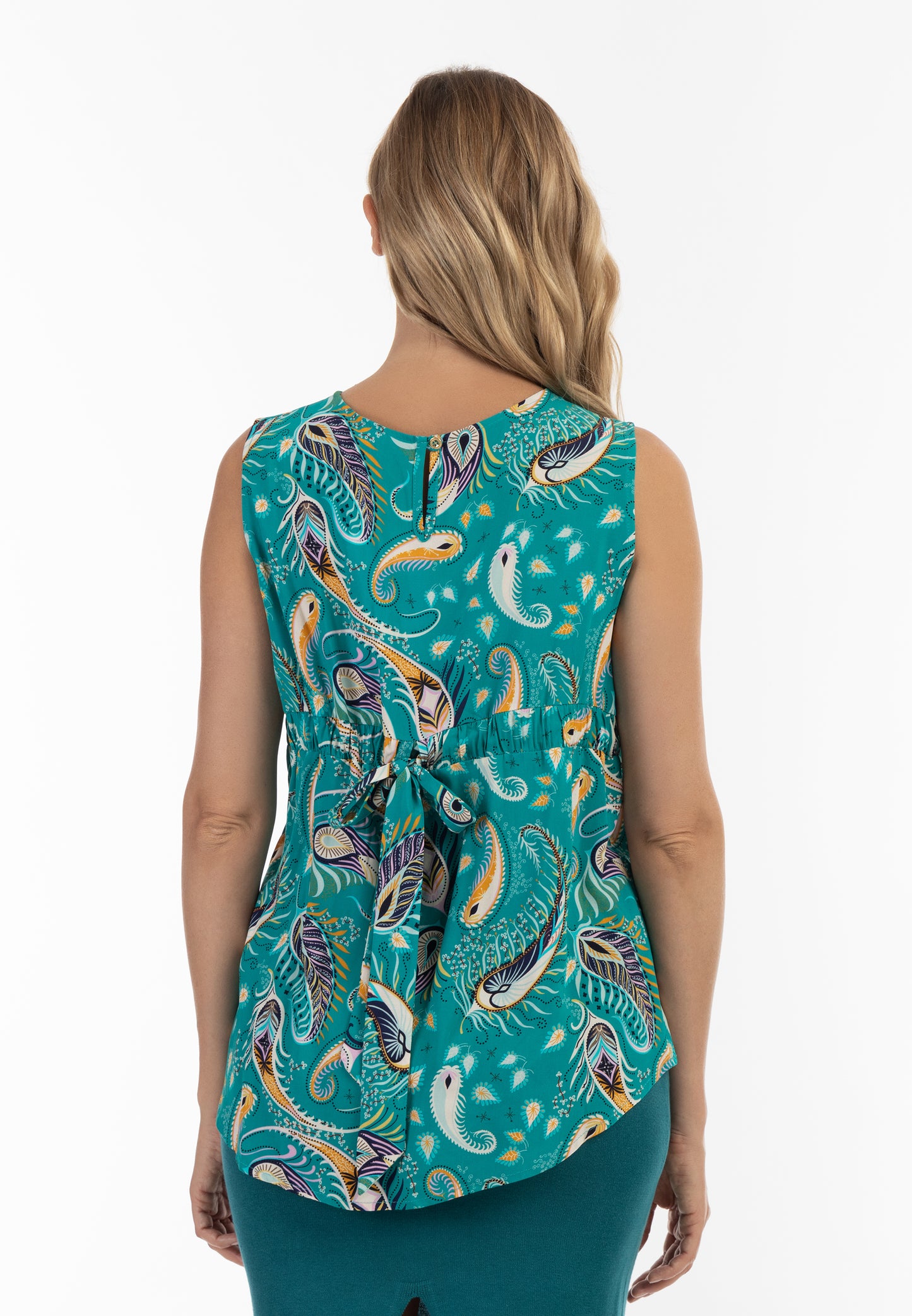 usha women's sleeveless blouse top