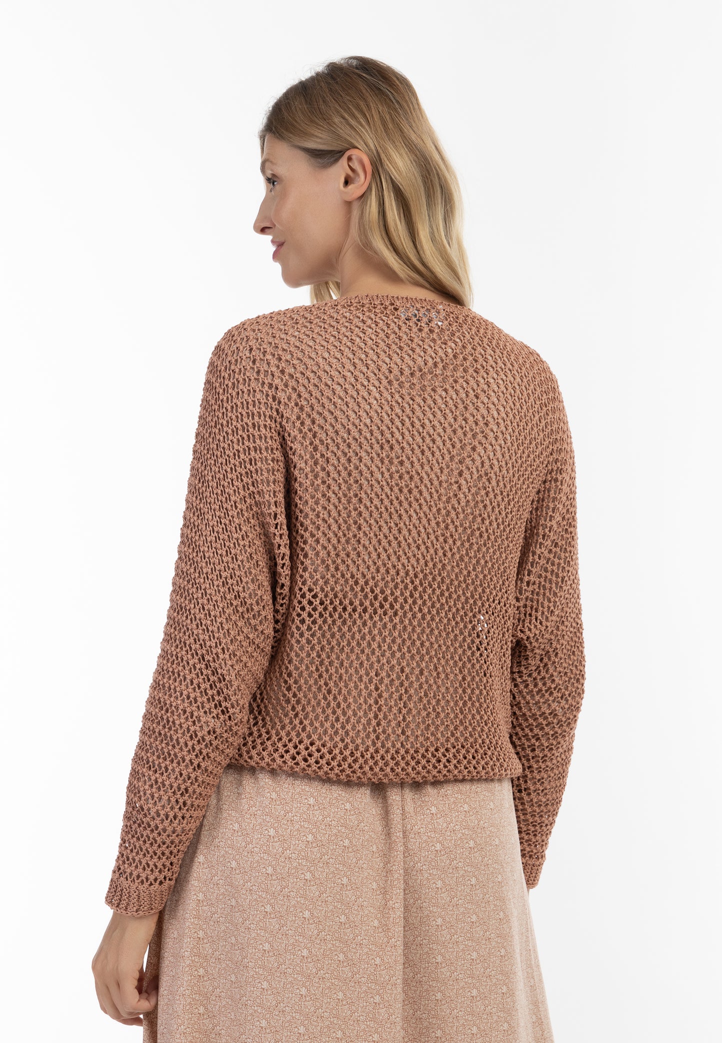 usha damski sweter z dzianiny