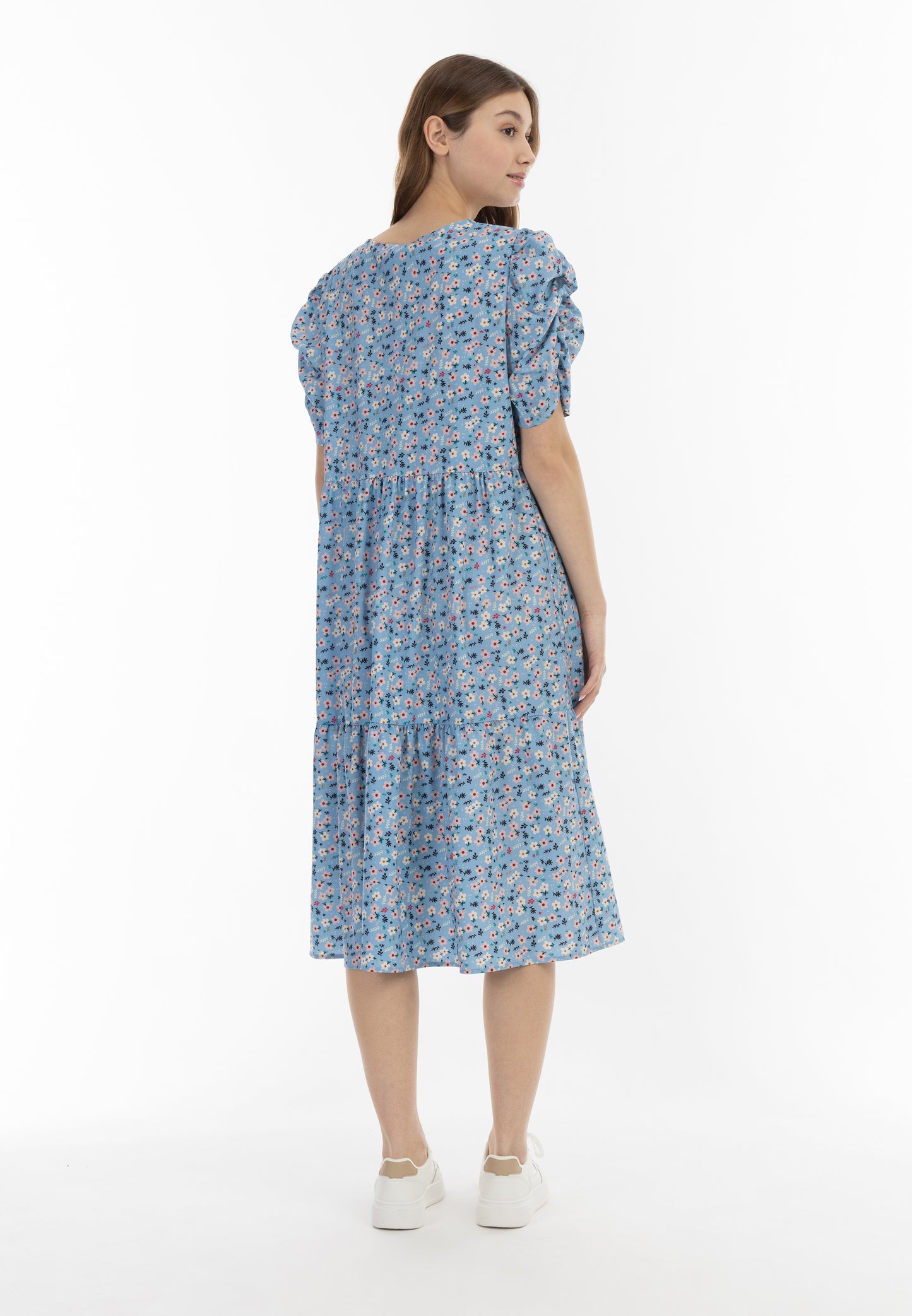 myMo women's midi short sleeve dress