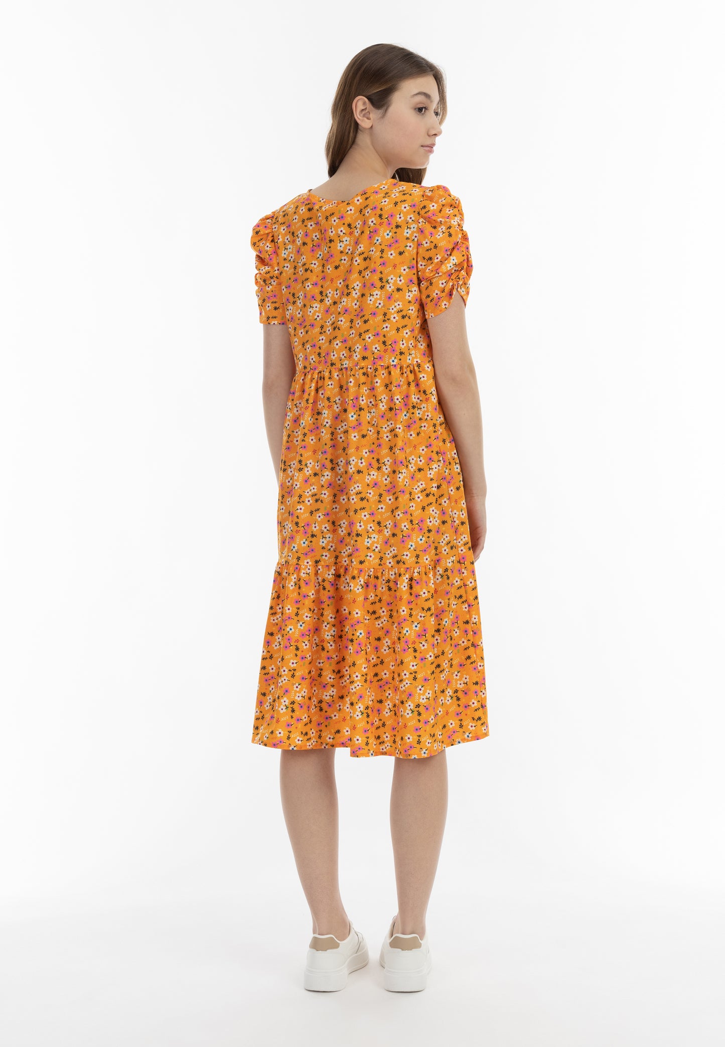 myMo women's midi short sleeve dress