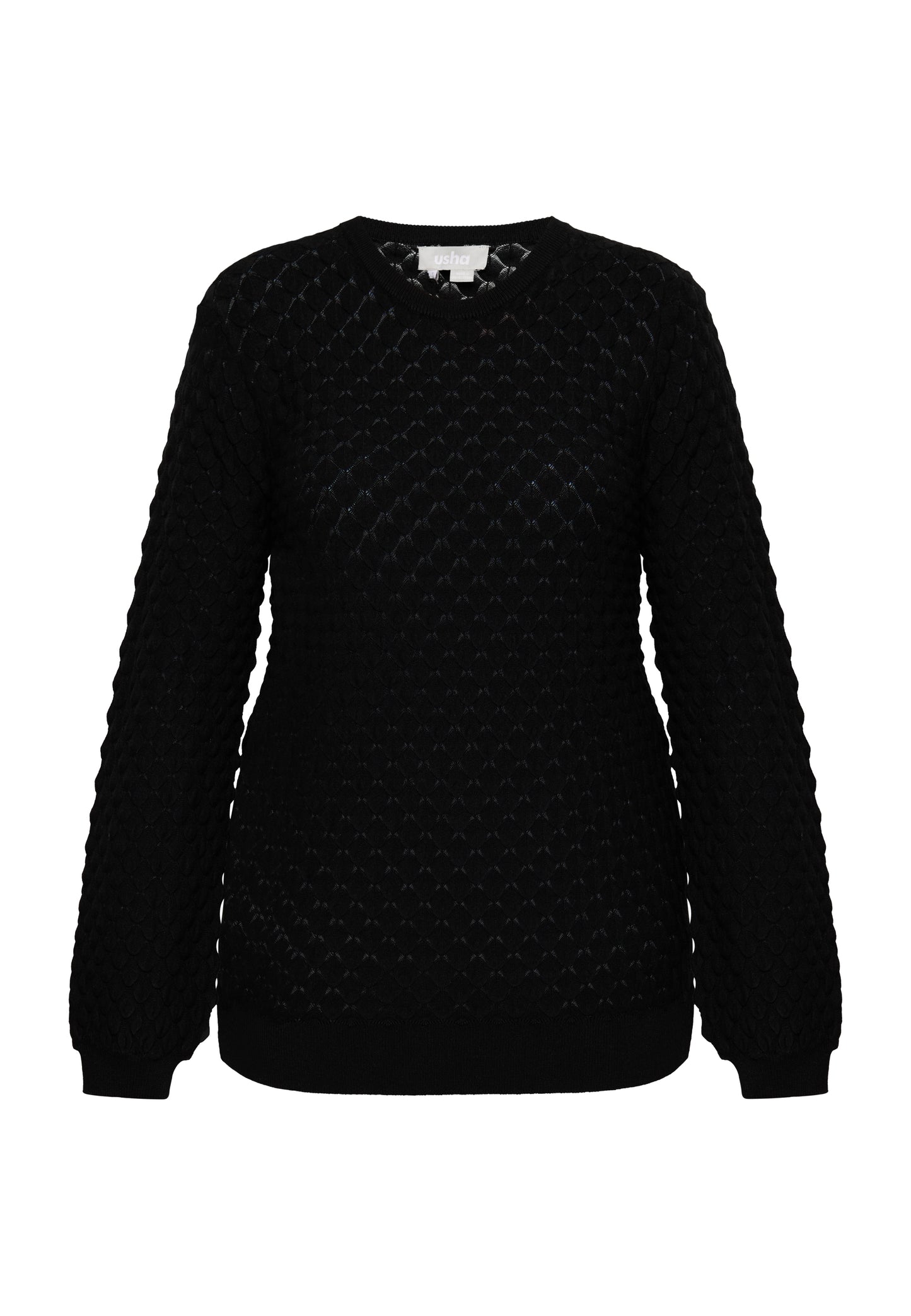 usha damski sweter z dzianiny