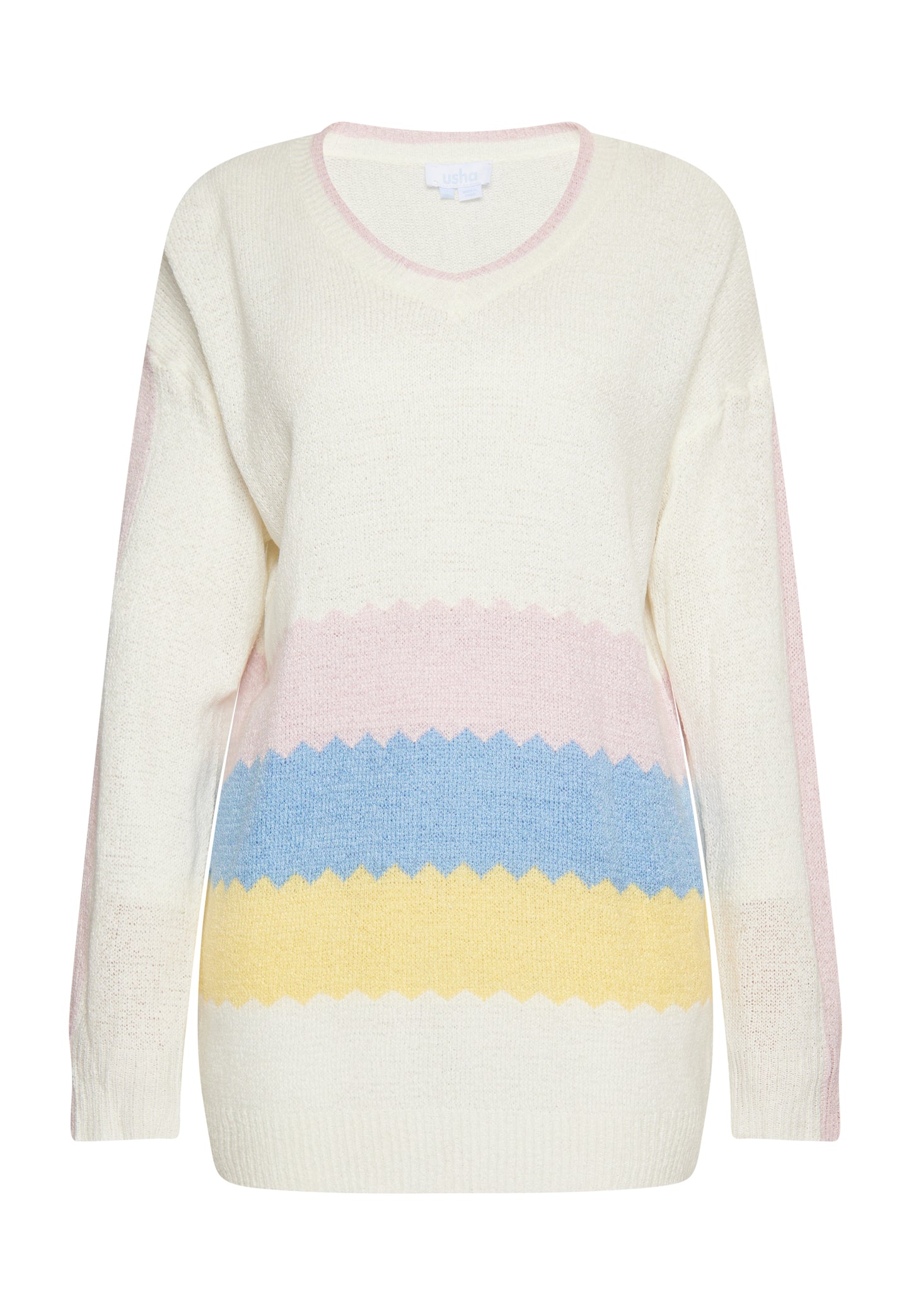 usha BLUE LABEL damski sweter z dzianiny