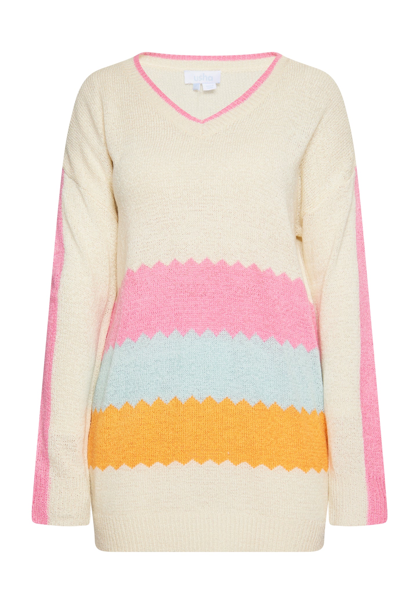 usha BLUE LABEL damski sweter z dzianiny